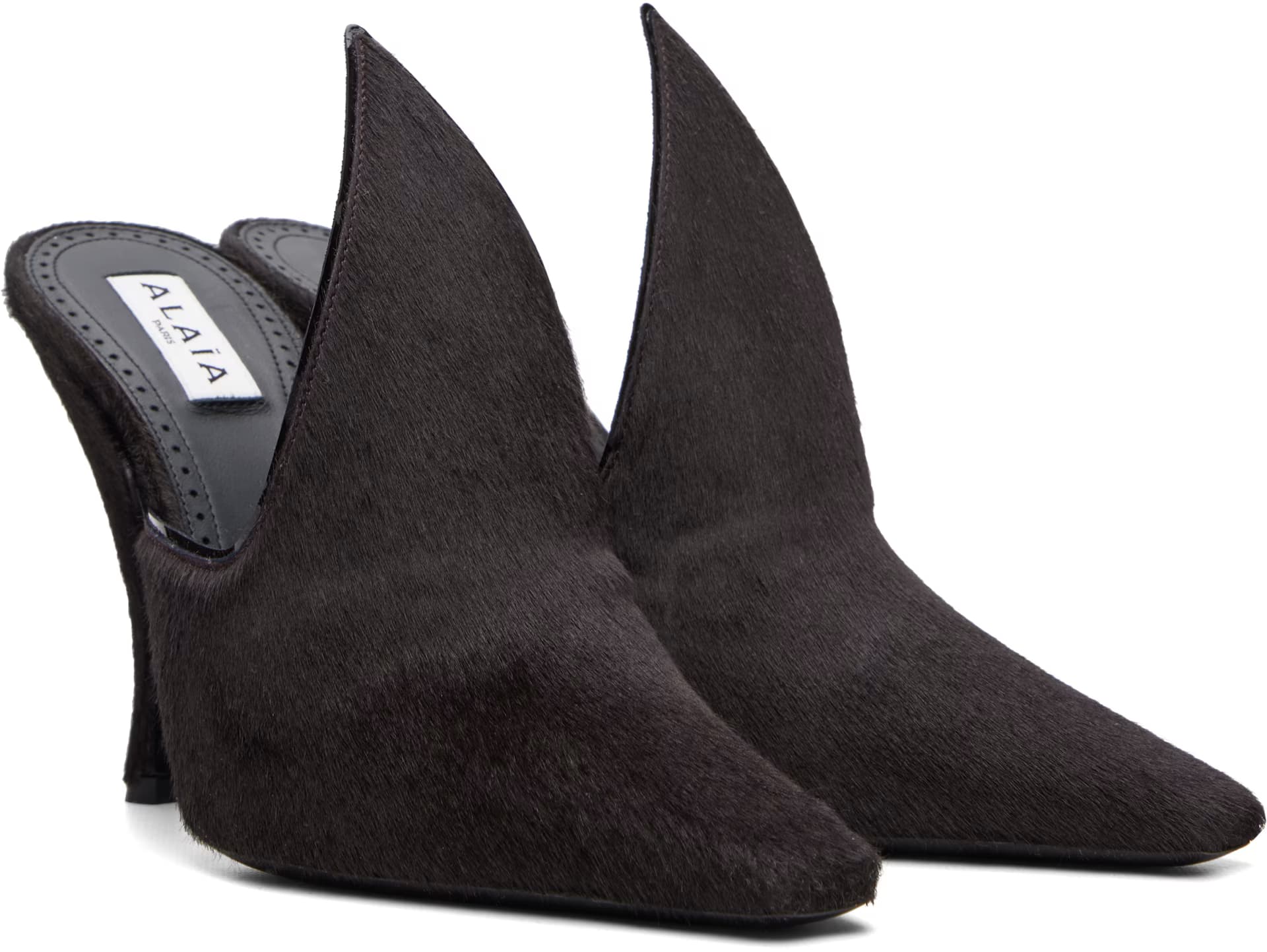 Brown Court Mule Heels 4