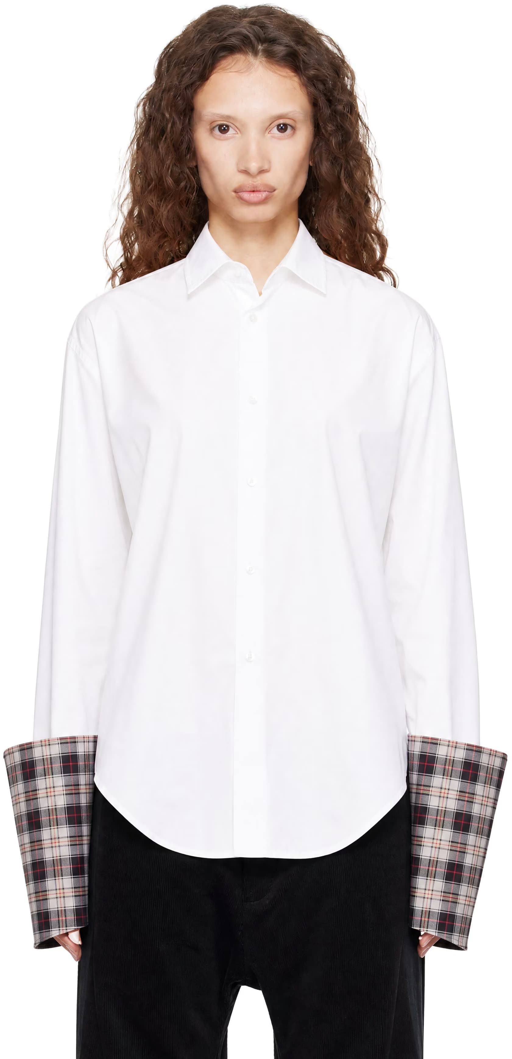 White Back Pocket Shirt by ABRA