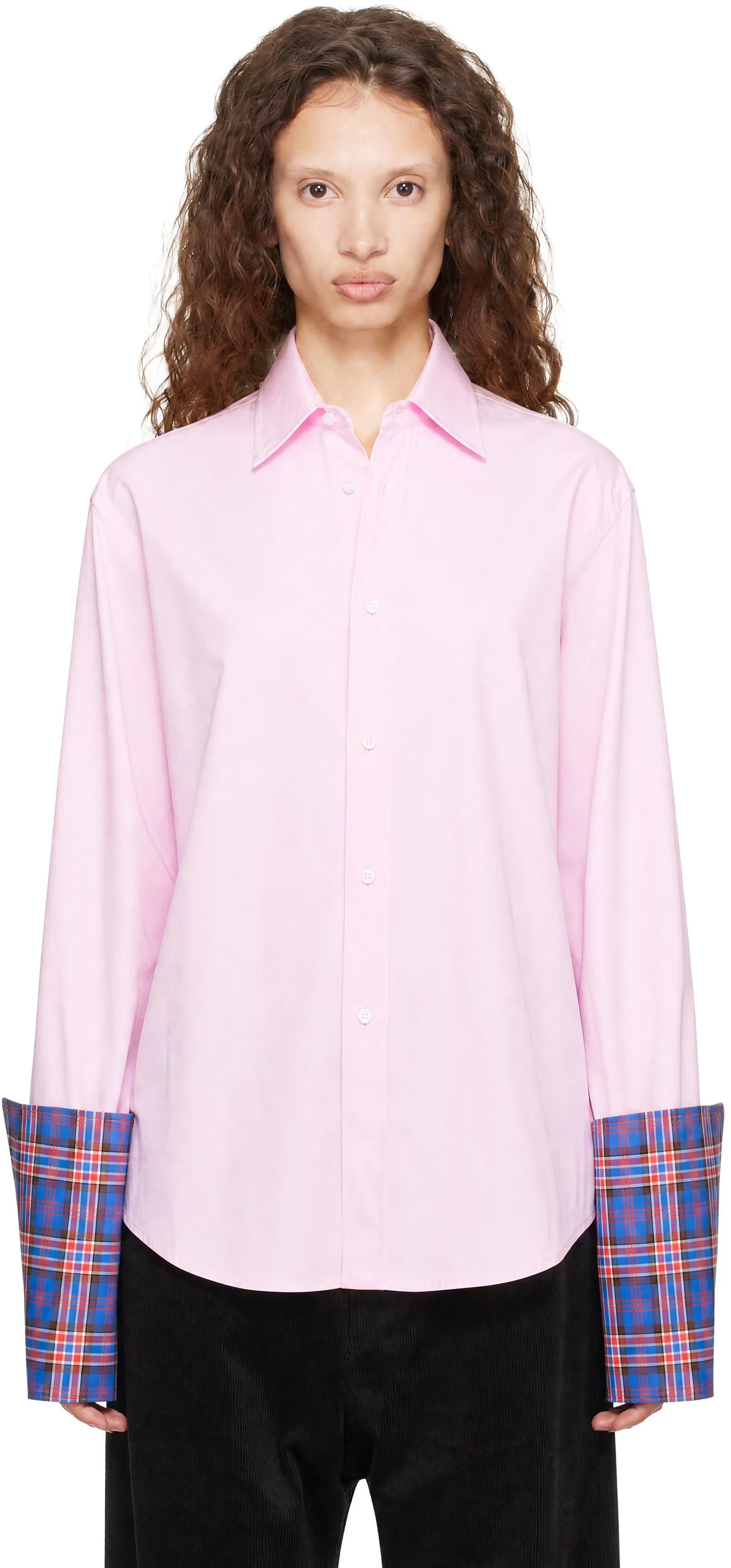 Pink Back Pocket Shirt by ABRA