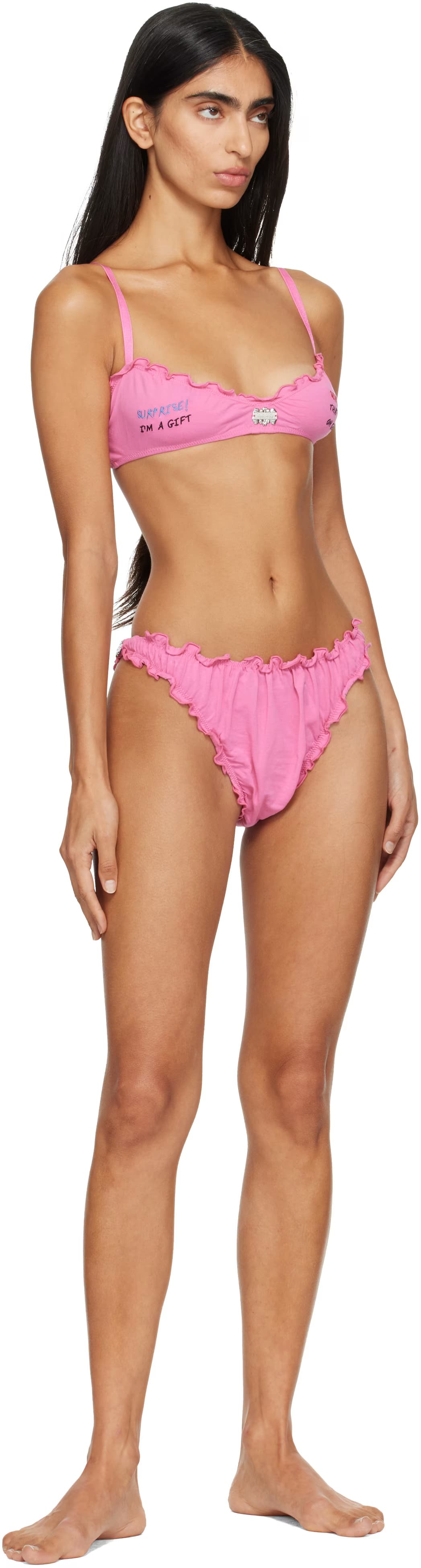 Pink FEELINGS Surprised Briefs 4