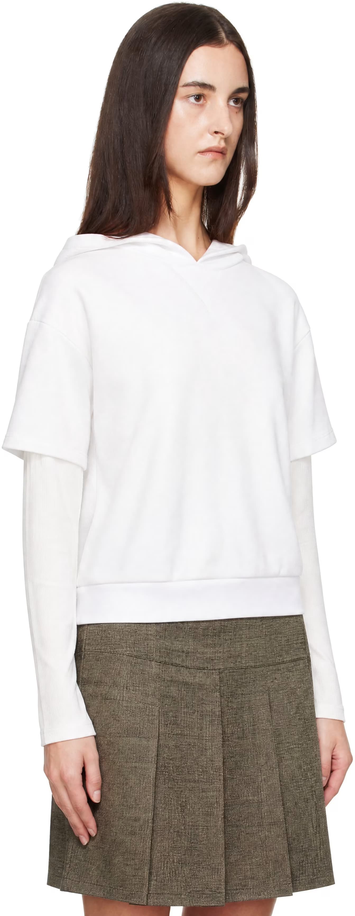 White 2Tee Sweatshirt 2