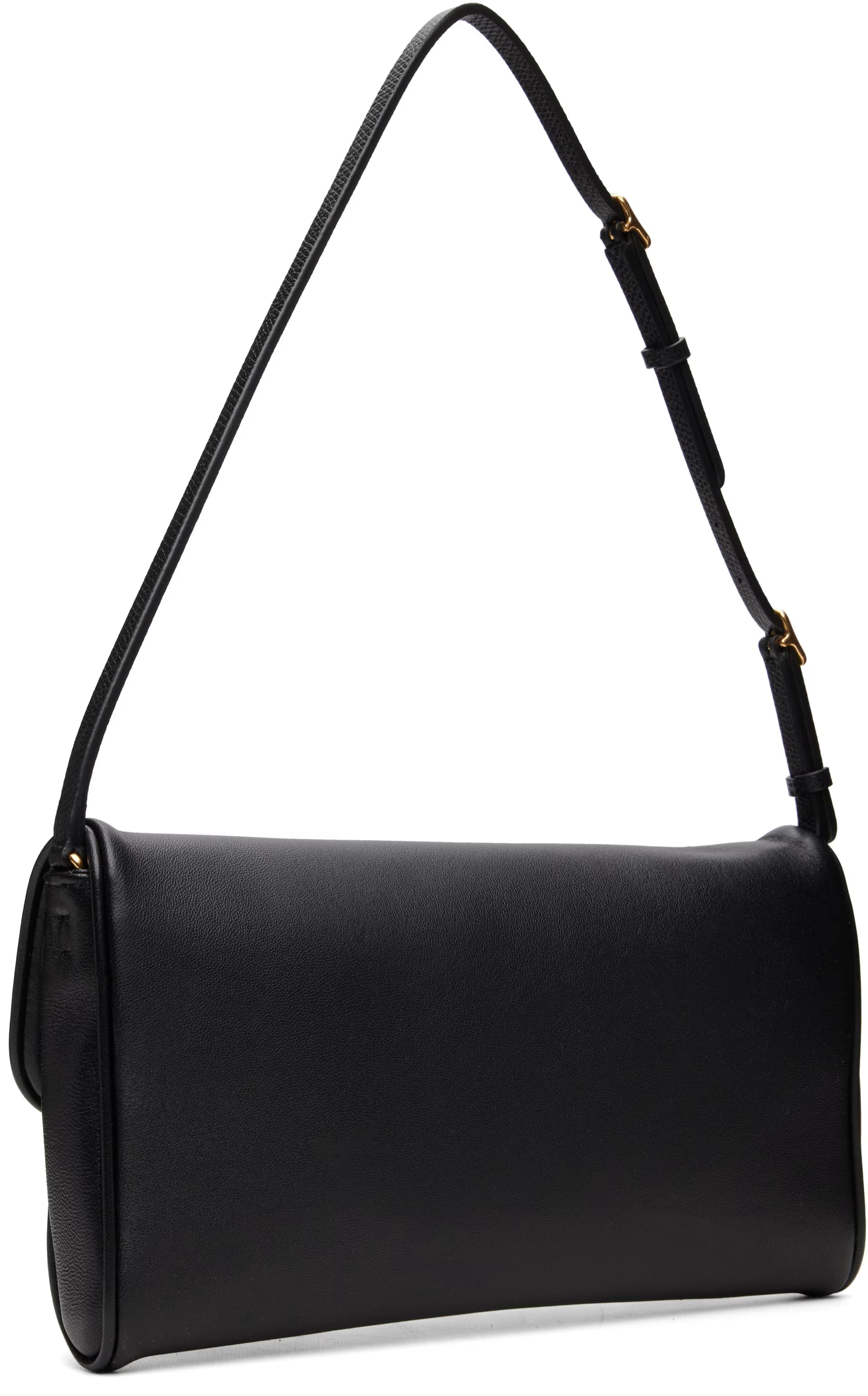 Black DeVain Small Nappa Shoulder Bag 3