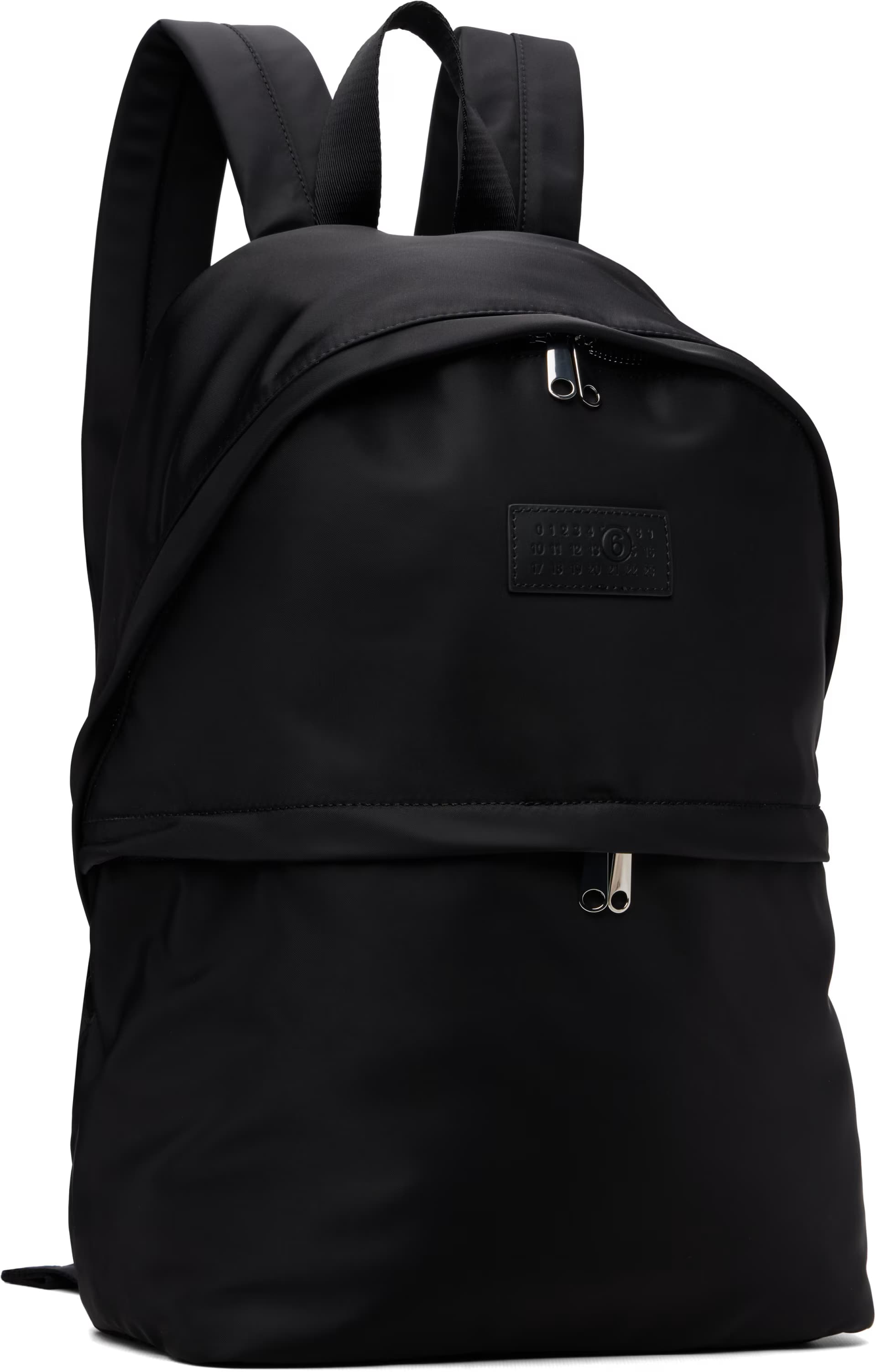 Black Nylon Backpack 2
