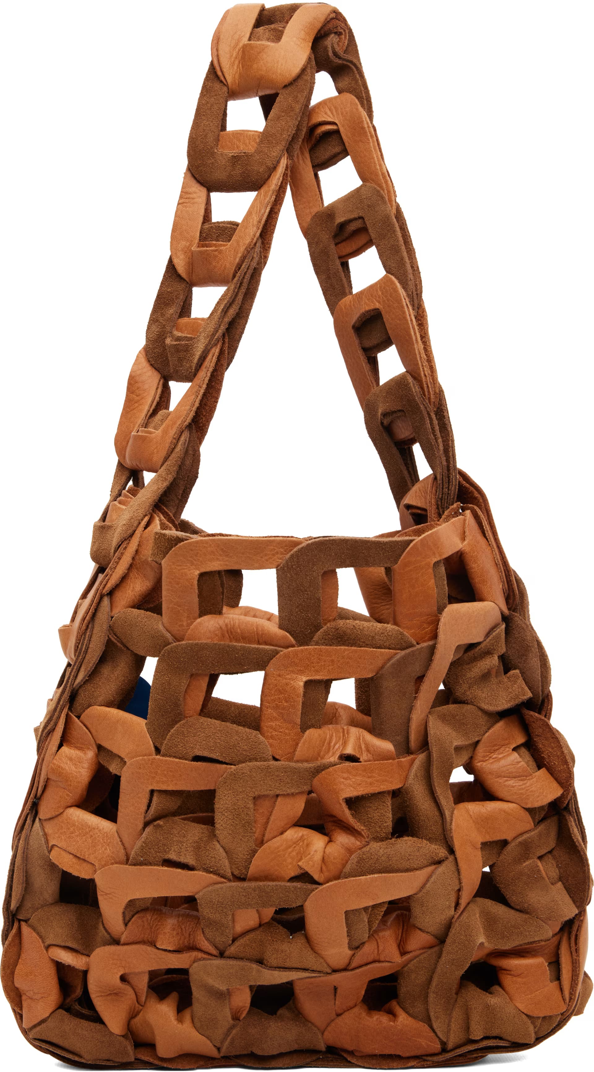 Tan Links Tote by SC103