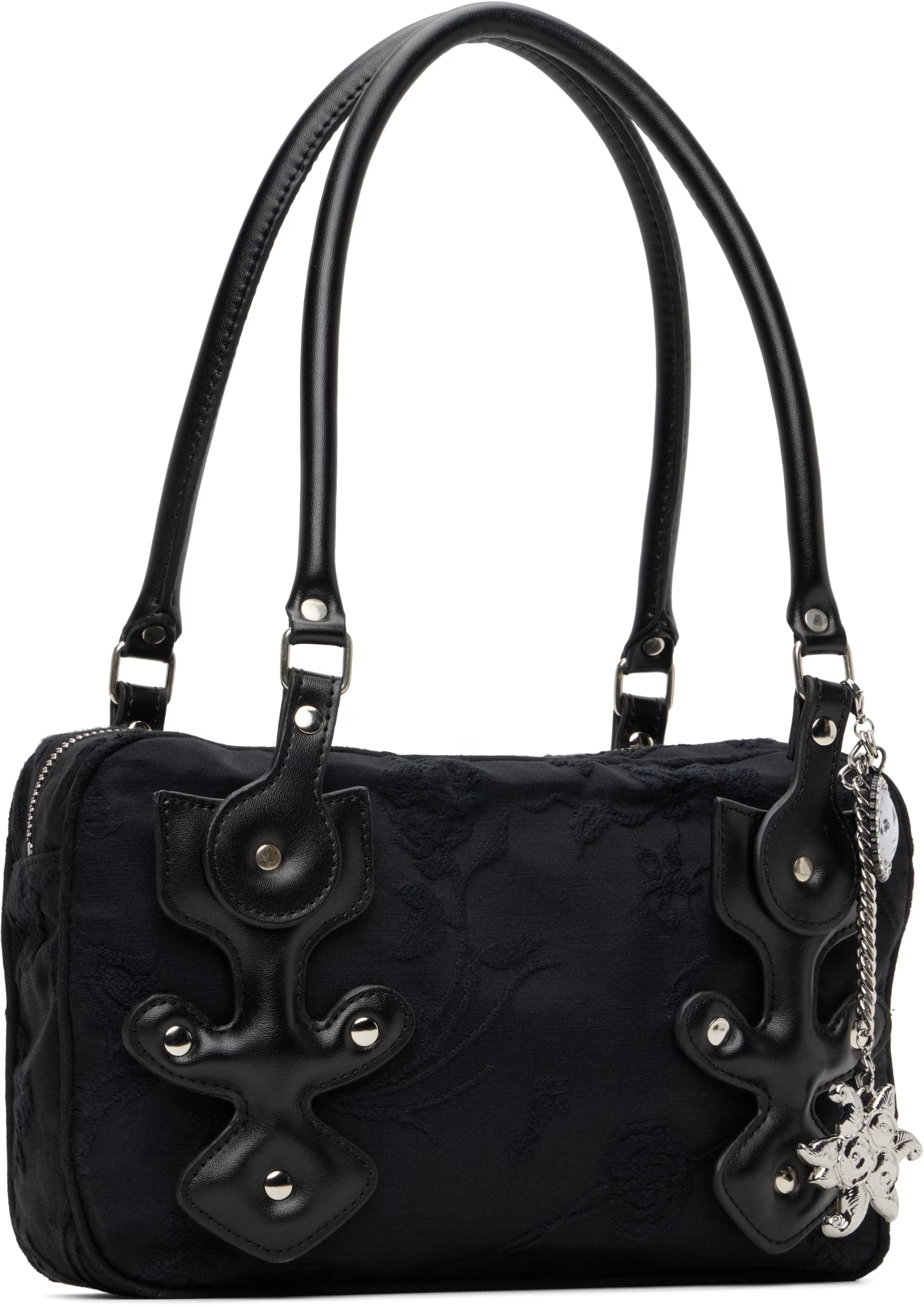 Black Missish Floral Bag by Chopova Lowena