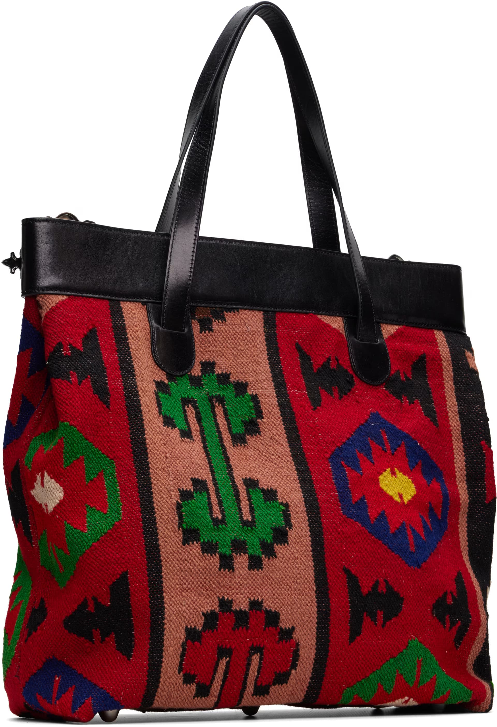 Red Chiprovtsi Carpet Tote 3