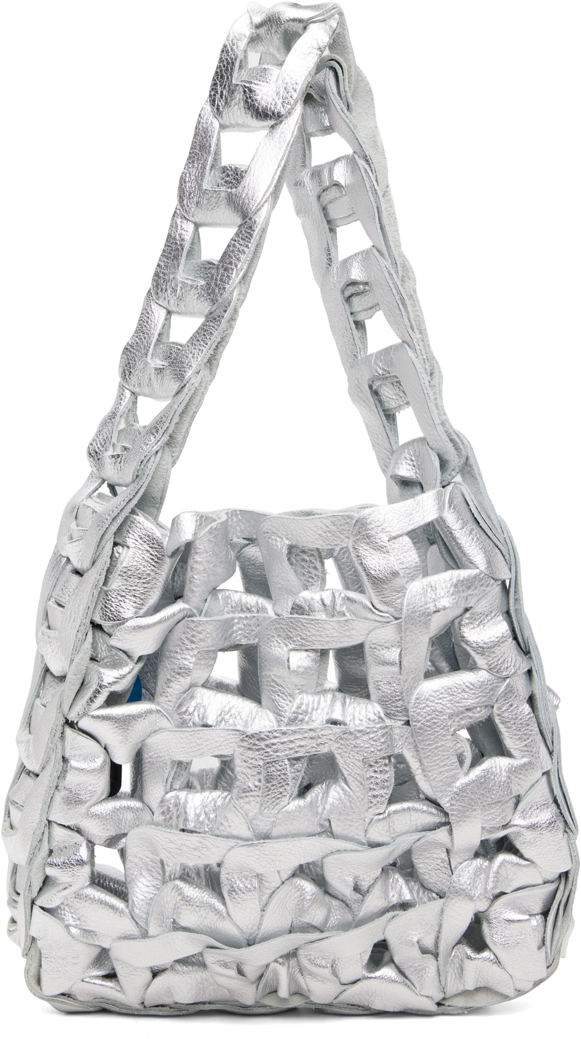Silver Links Tote by SC103
