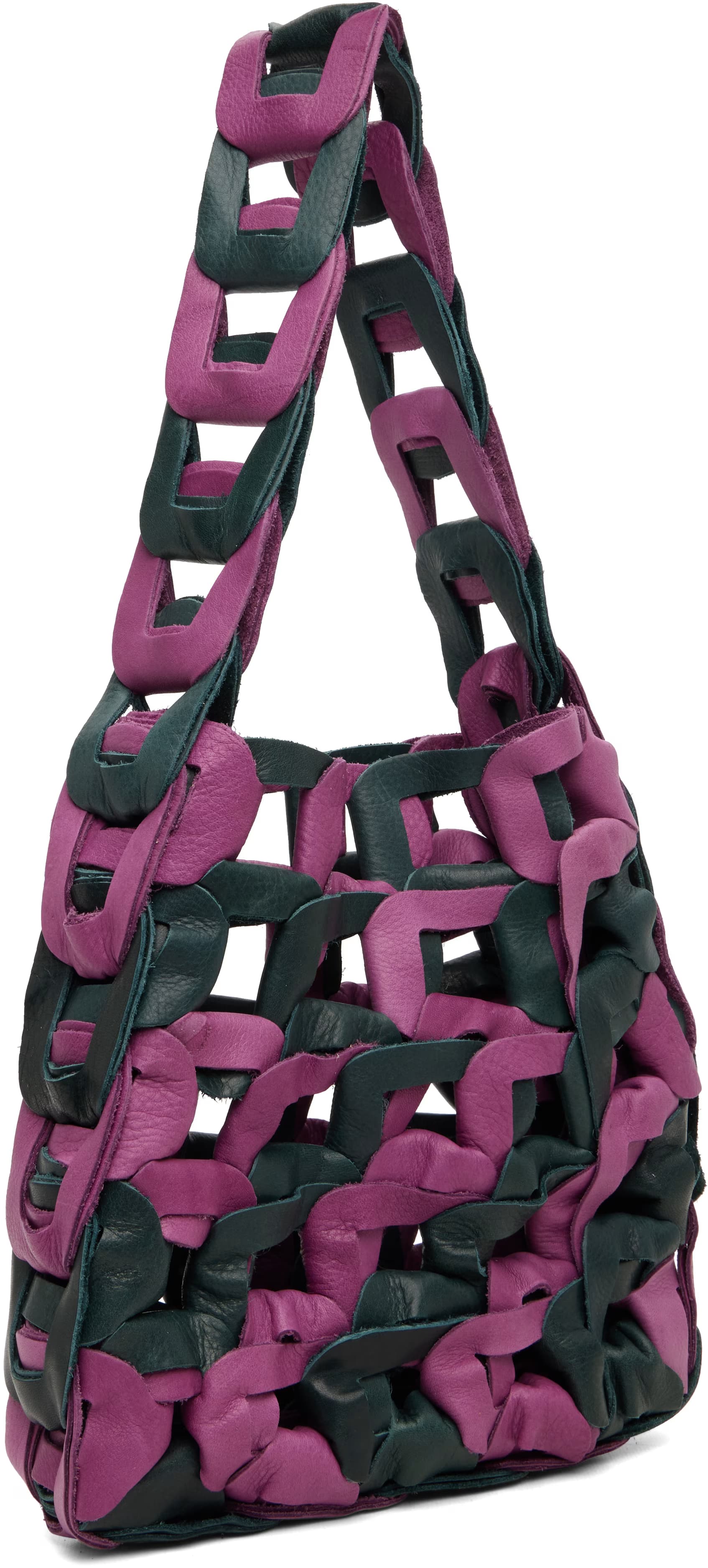 Navy & Purple Links Bag 3