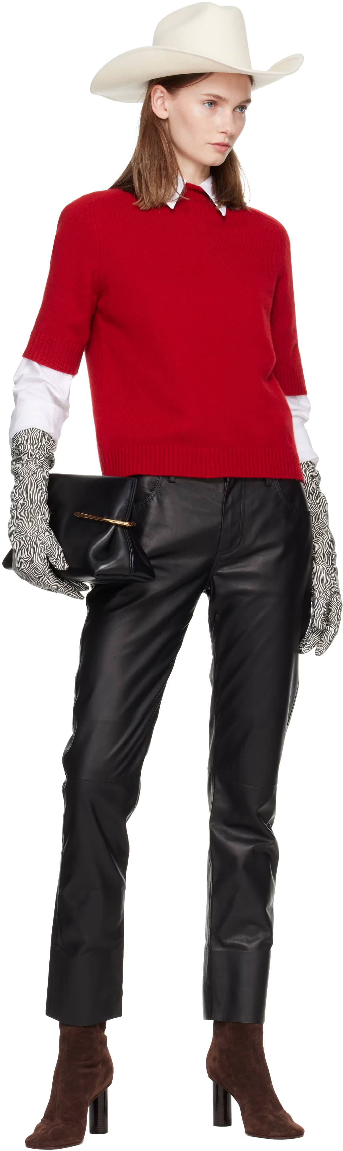 Black Pinch Soft Clutch by Givenchy