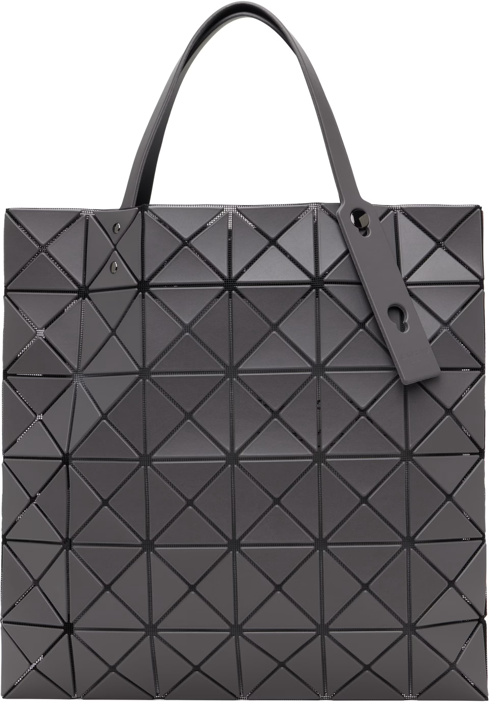 Gray Lucent Matte Tote by BAO BAO ISSEY MIYAKE