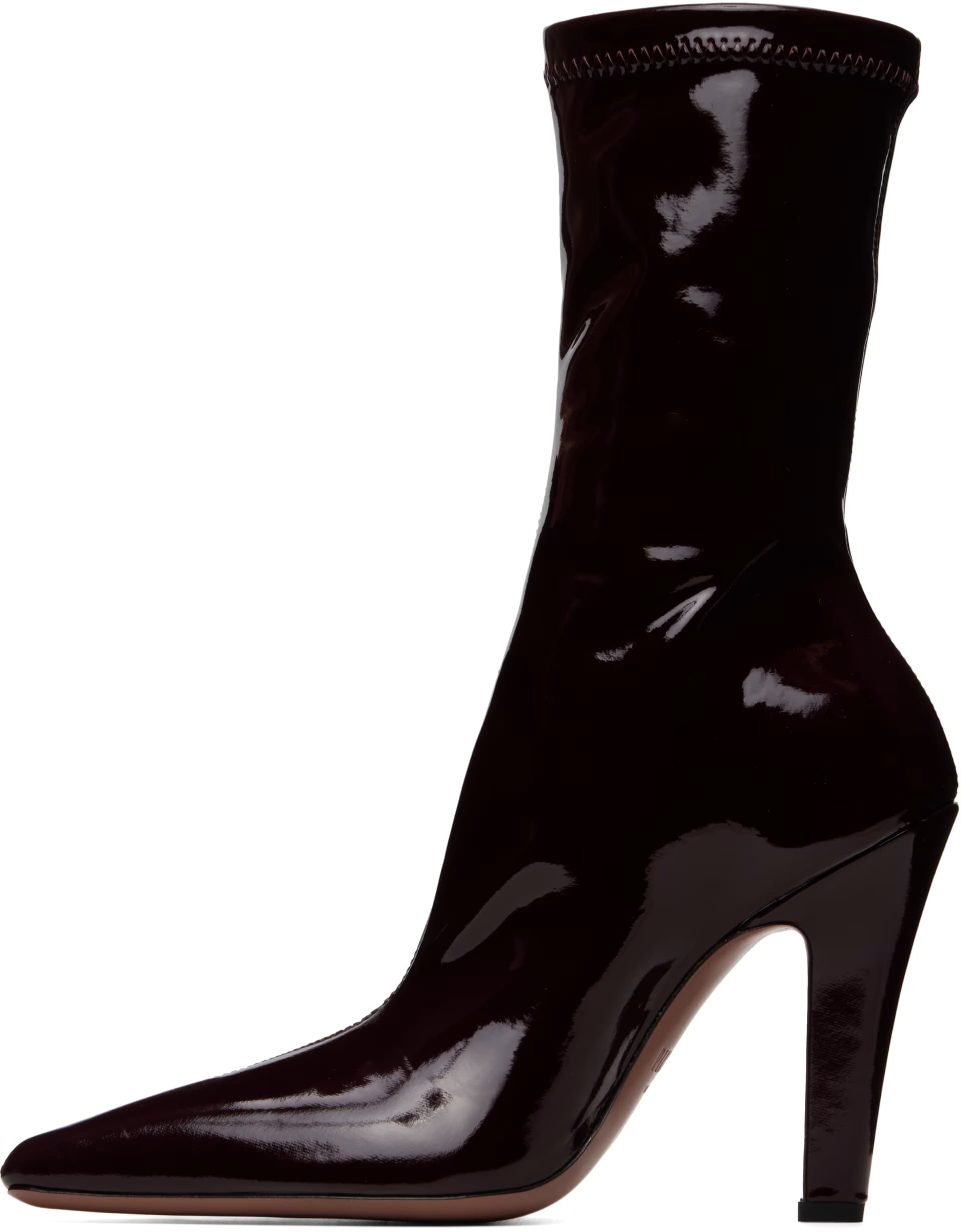 Burgundy Belle 75mm Ankle Boots 3