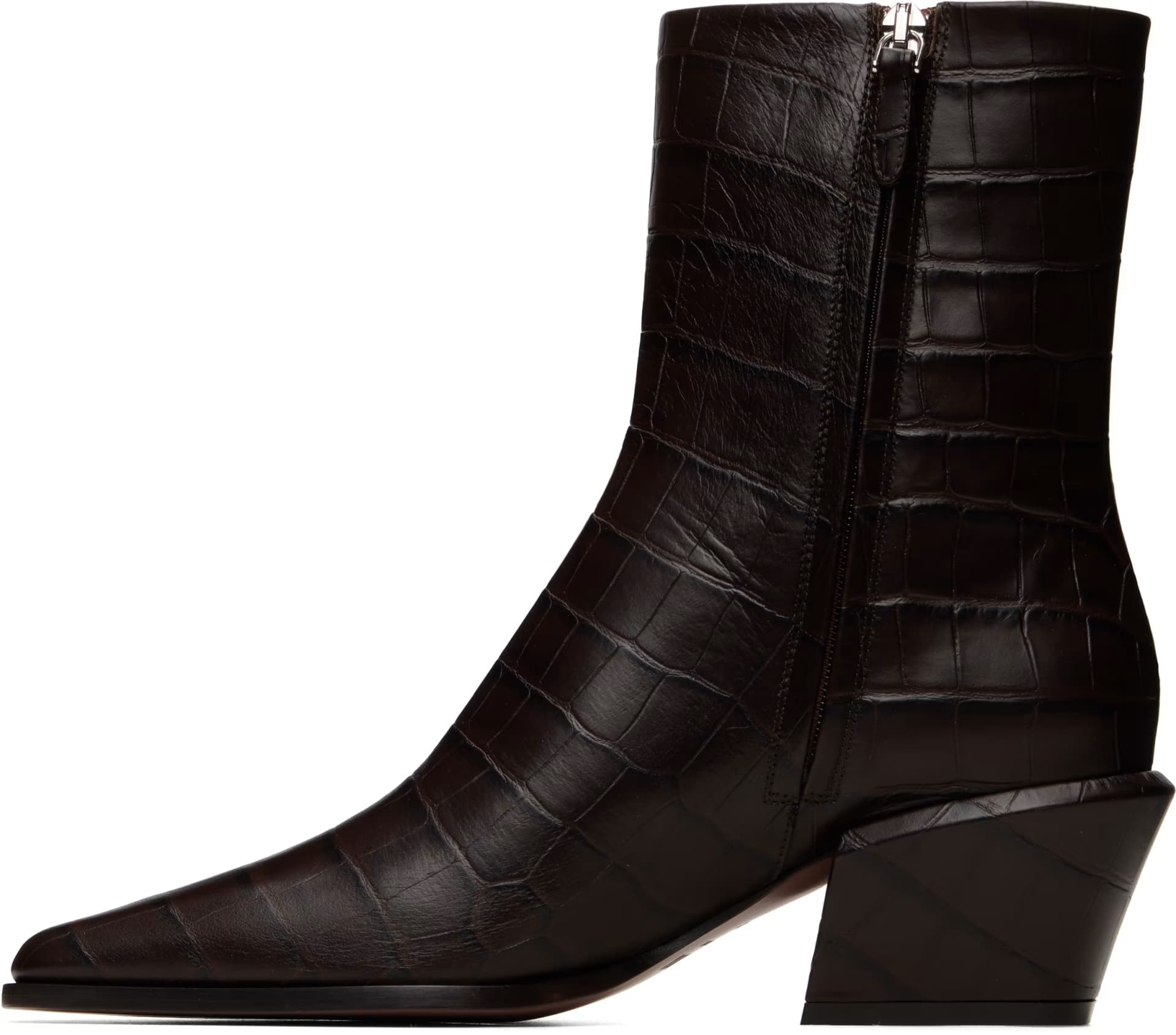 Brown Bettina 50 Ankle Boots by Paris Texas
