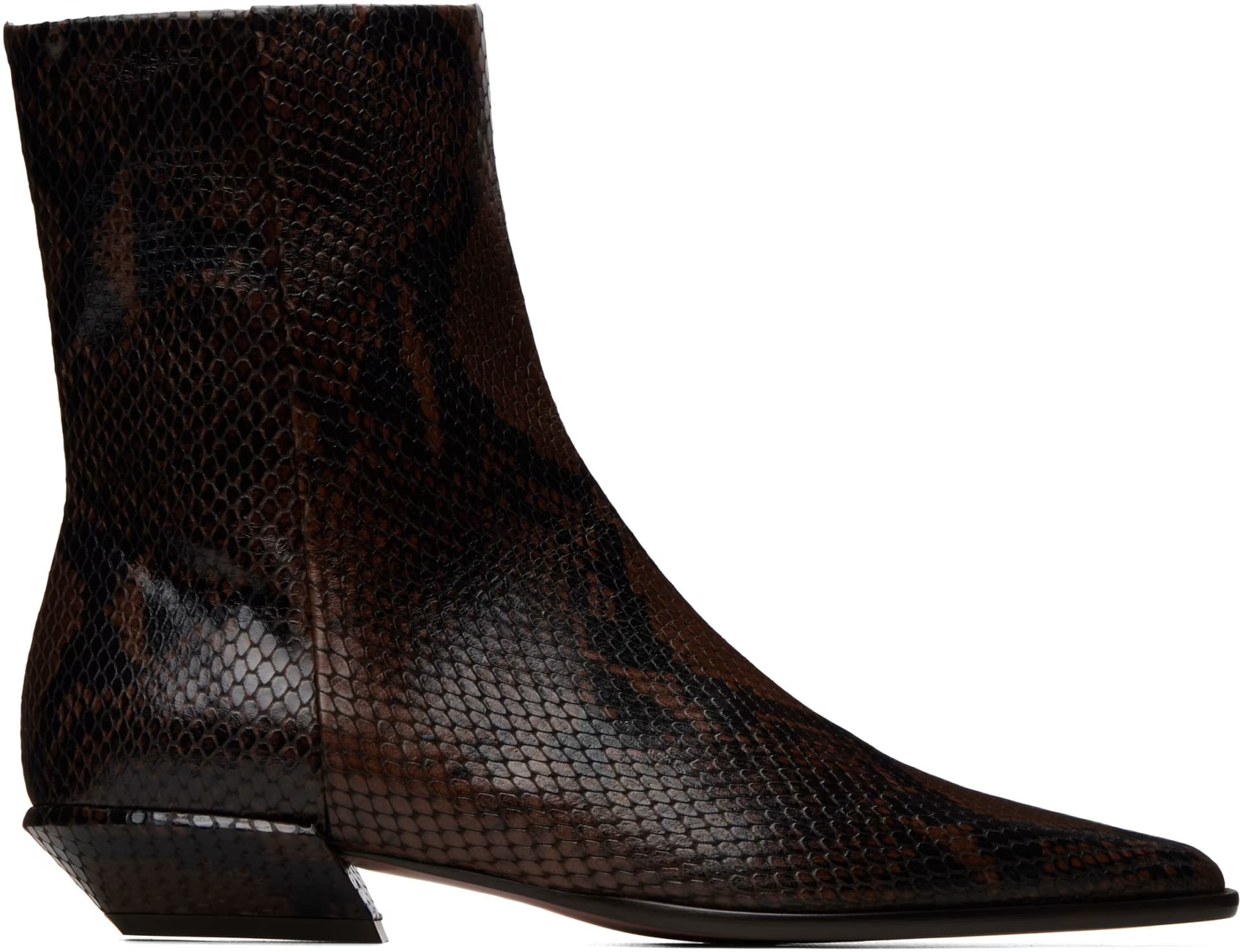 Brown Bettina 25 Ankle Boots by Paris Texas