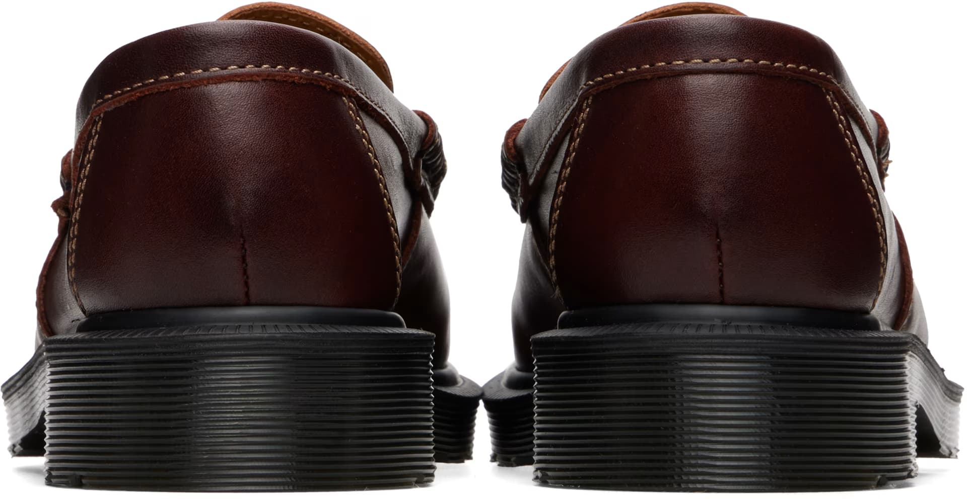 Brown Penton Loafers by Dr. Martens