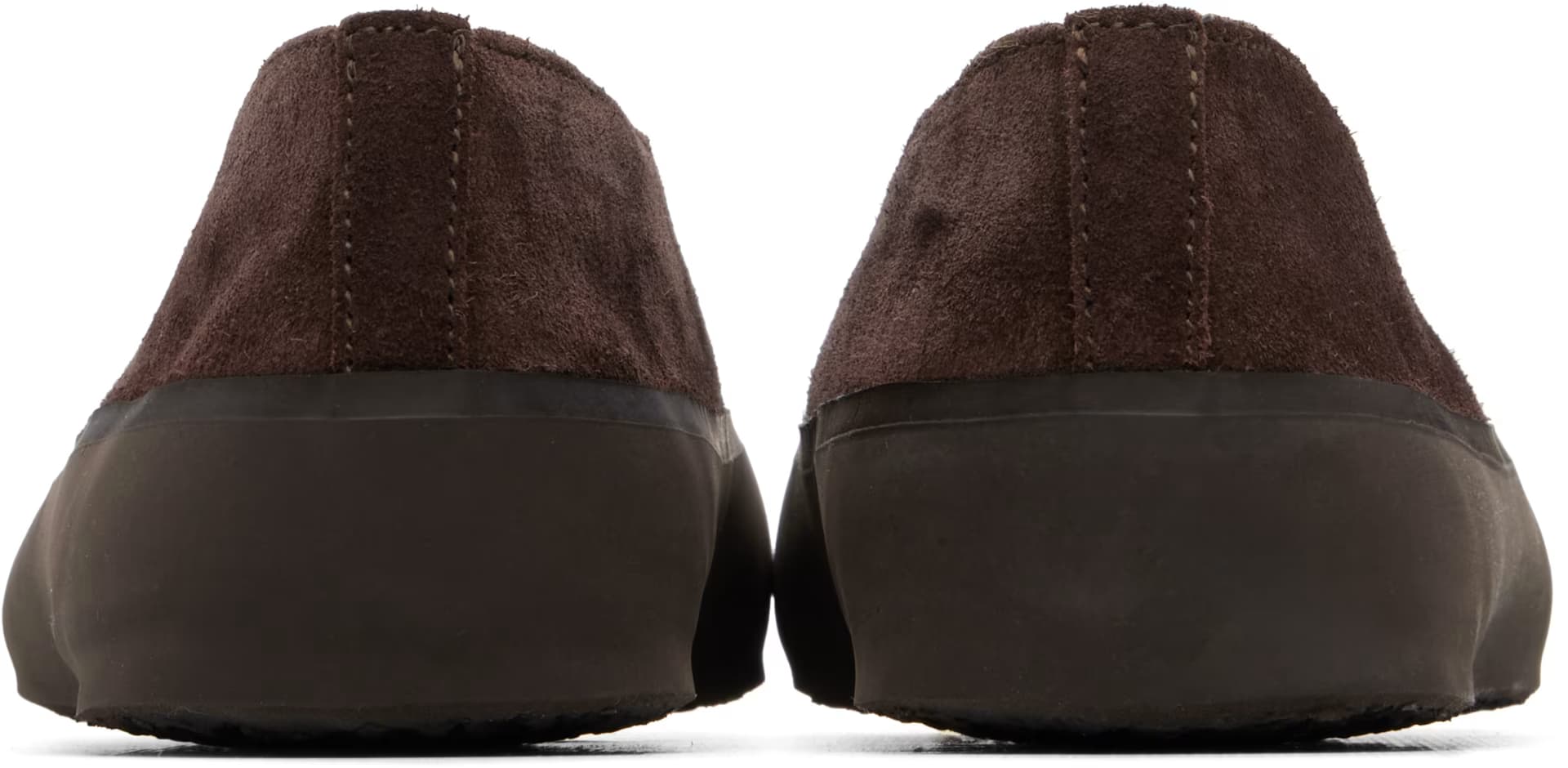 Brown Apres Ski Ballerina Flats 2