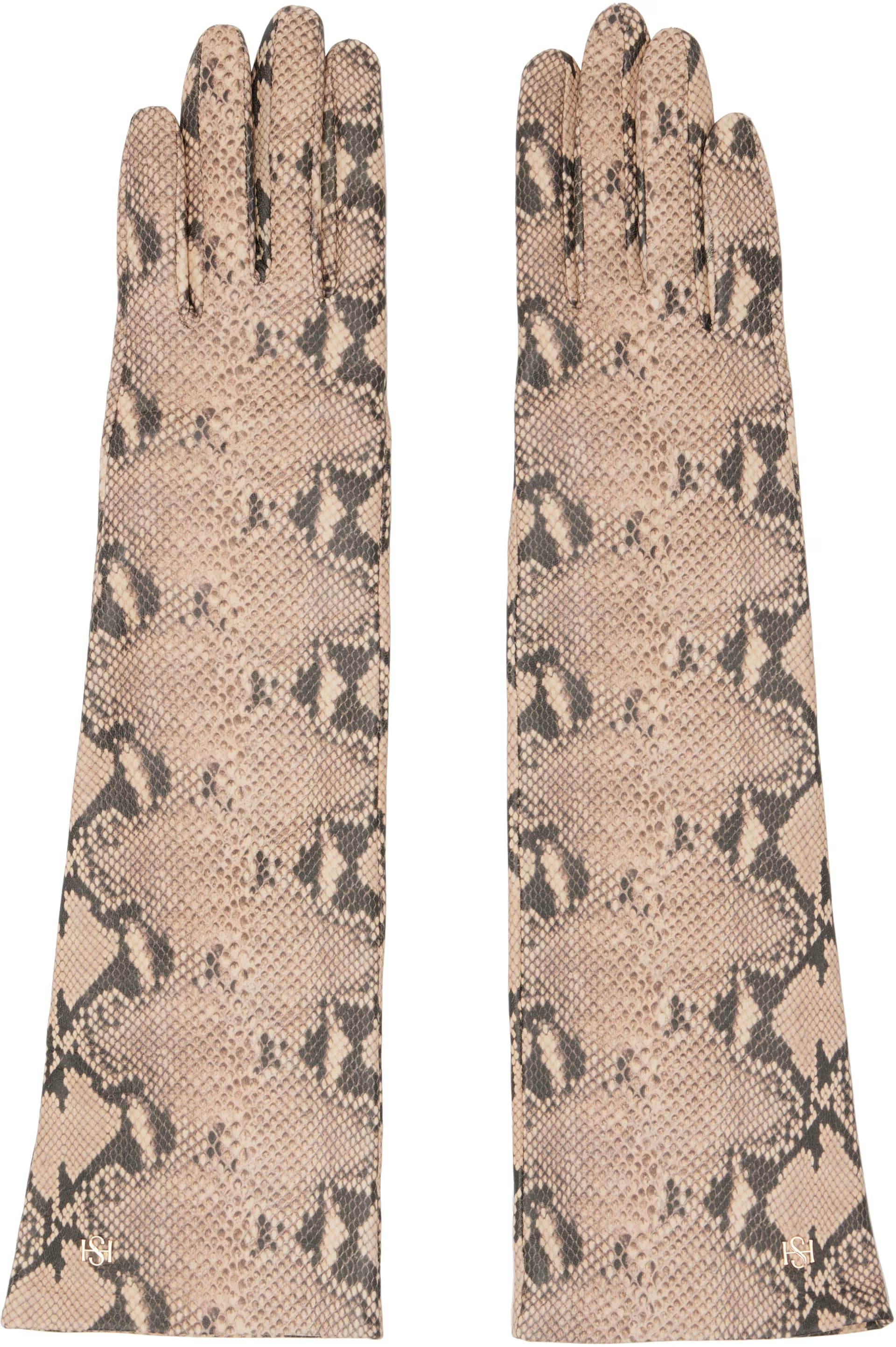 Brown Essentials Long Gloves by Handsome Stockholm