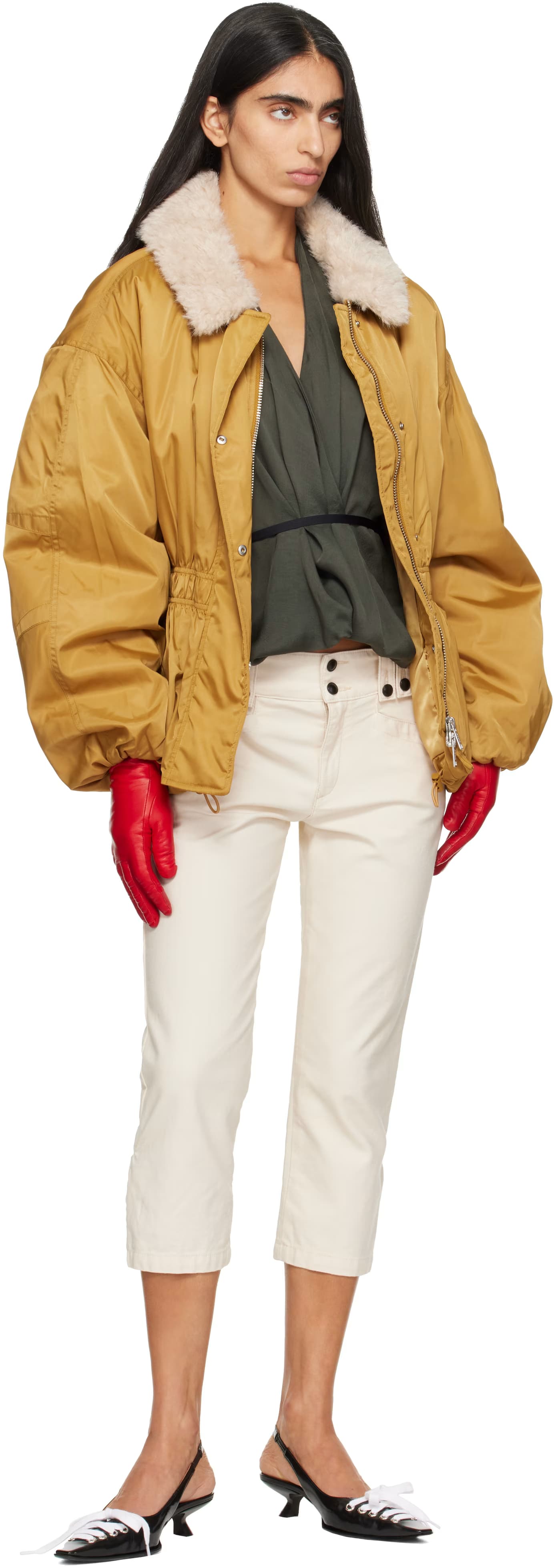 Red Essentials Gloves 3