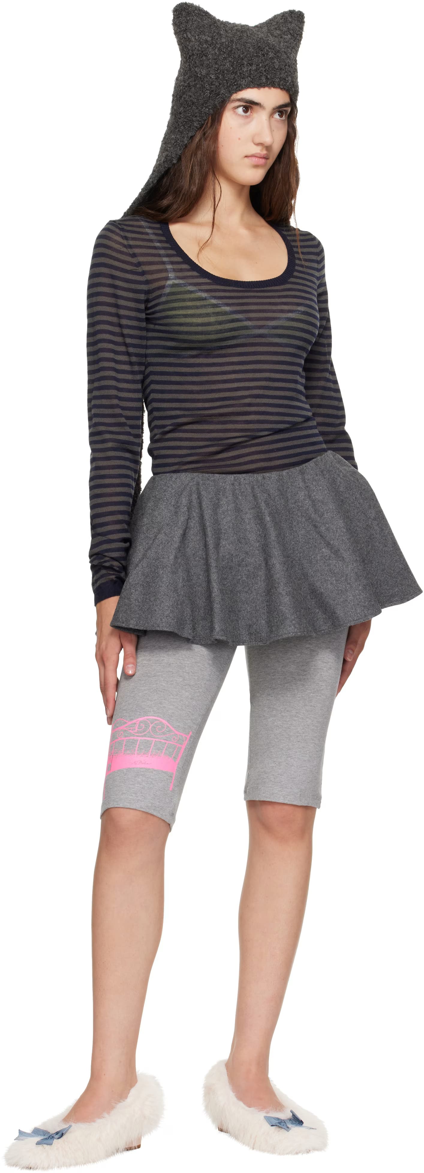 Gray Helio Skort 4
