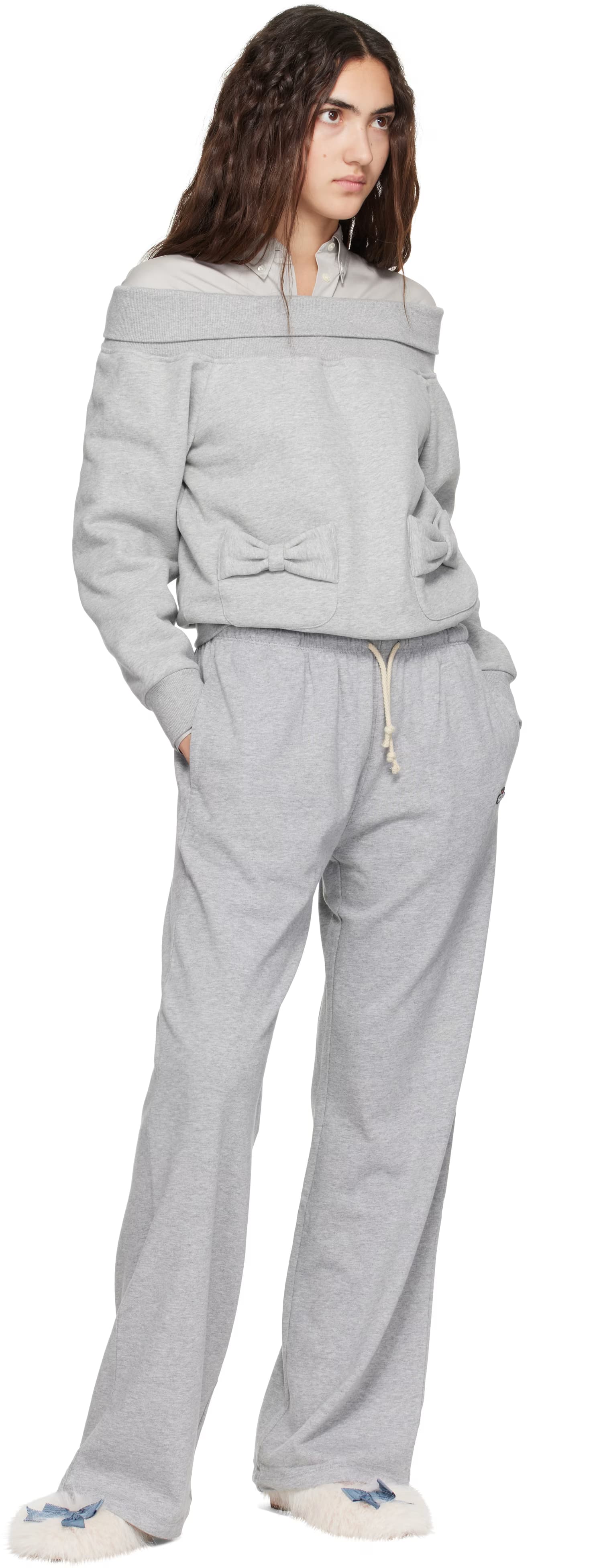 Gray Fruit of the Loom Edition Lounge Sweatpants 4