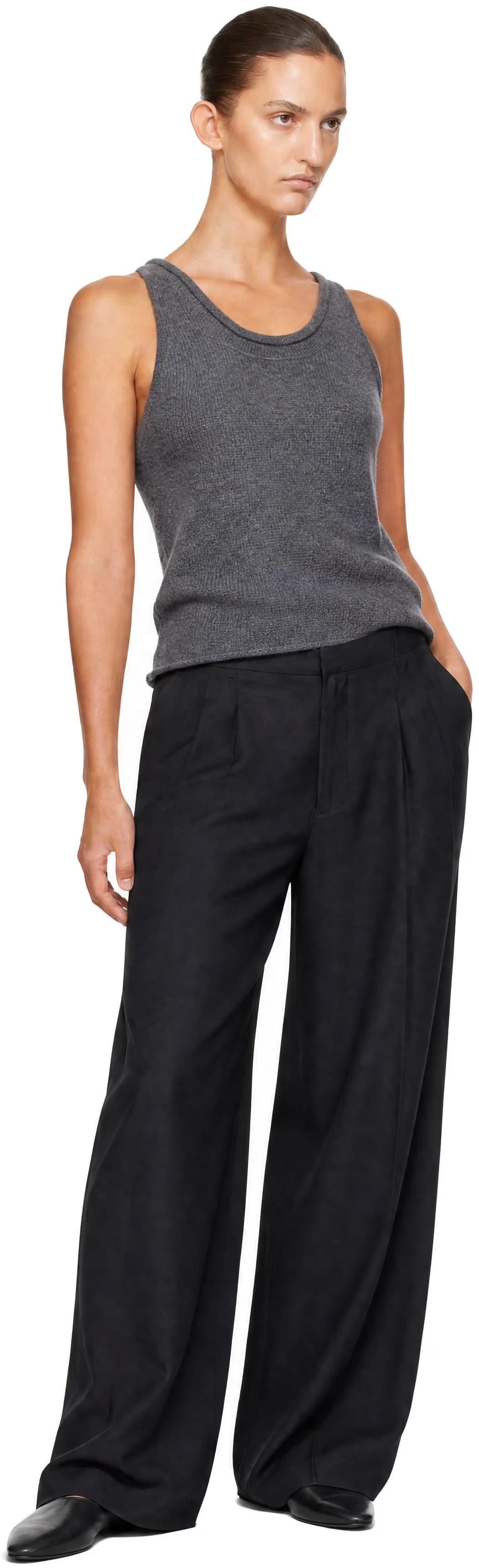 Gray Hayda Top by LISA YANG