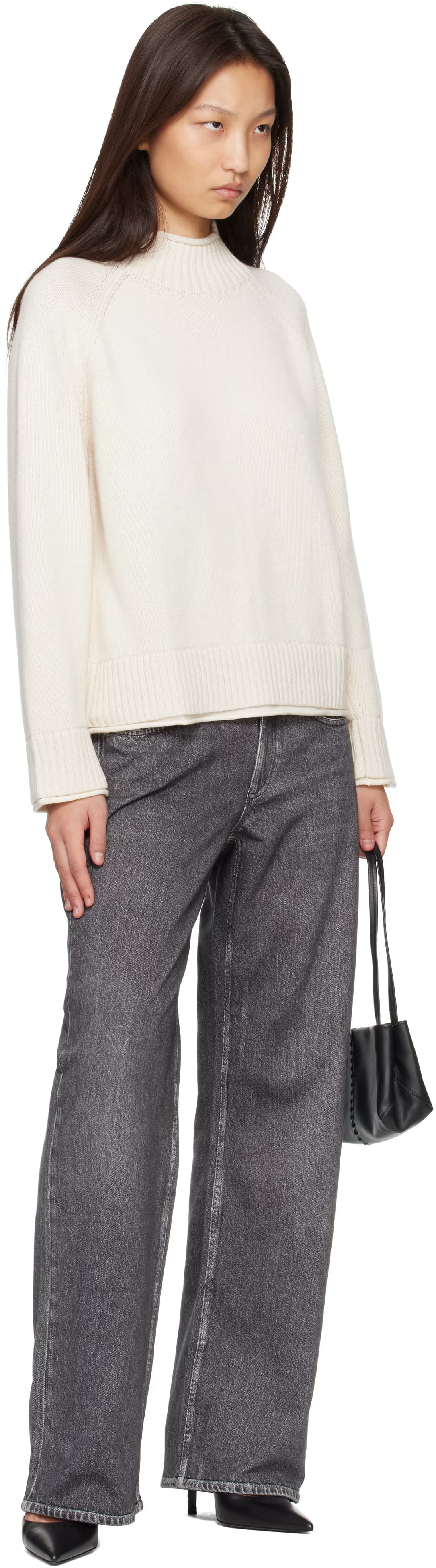 Off-White Hazel Roll Neck Sweater by rag & bone