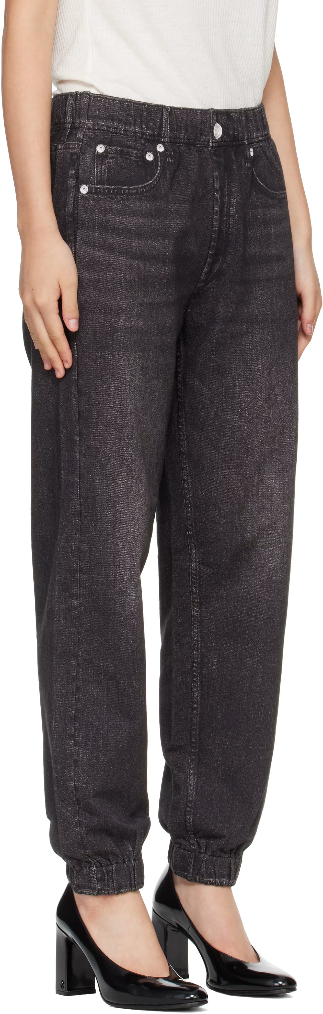 Black Miramar Terry Jogger Trousers 2