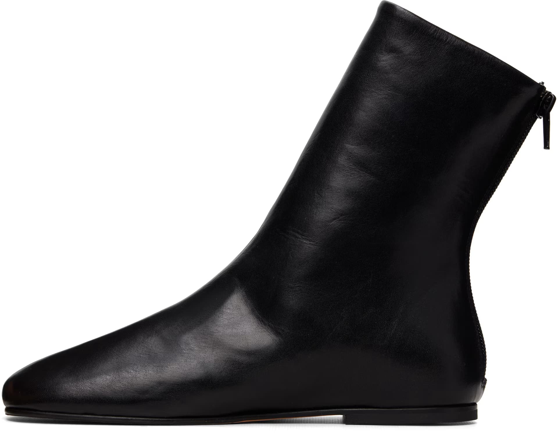 Black Floor Ankle Boots 3
