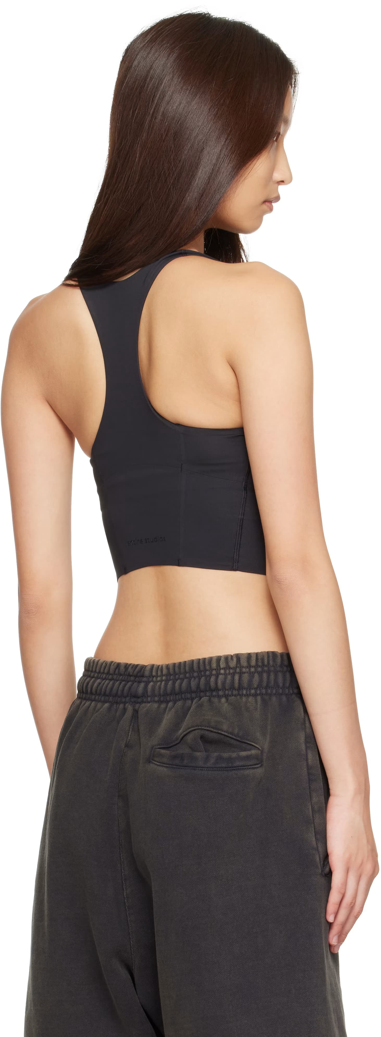 Black adidas Edition Optime Training Medium Support Sport Bra 3