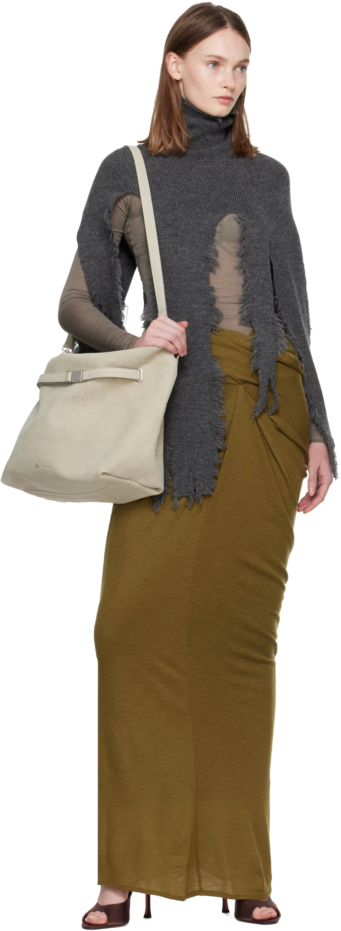 Taupe adidas Edition Gym Clutch by Adidas