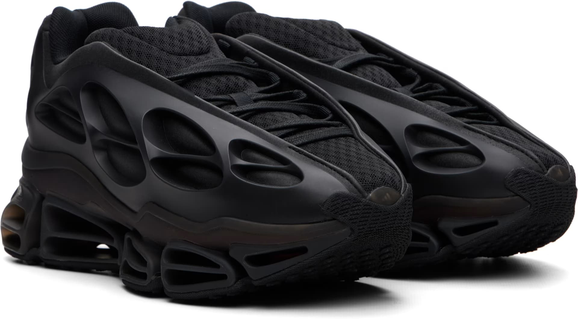 Black Adidas Edition Megaride Bones Sneakers by Willy Chavarria