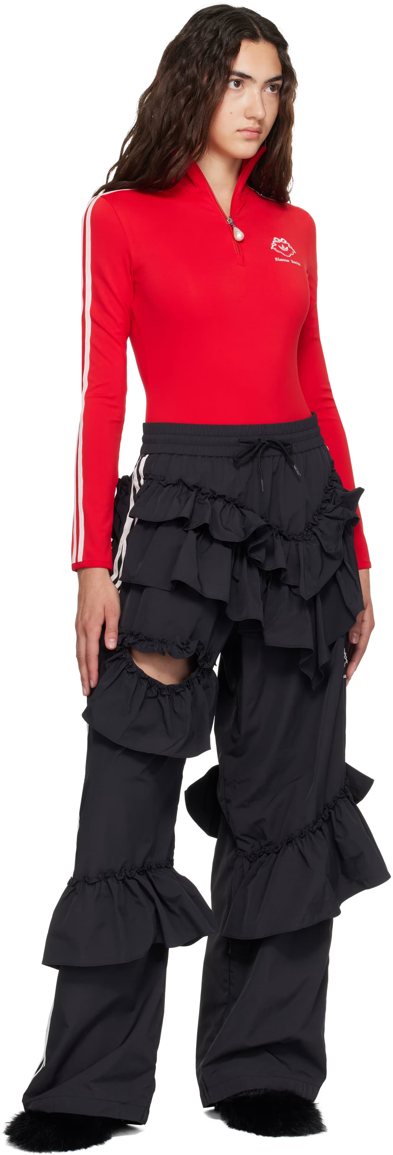 Red adidas Originals Edition Bodysuit 5