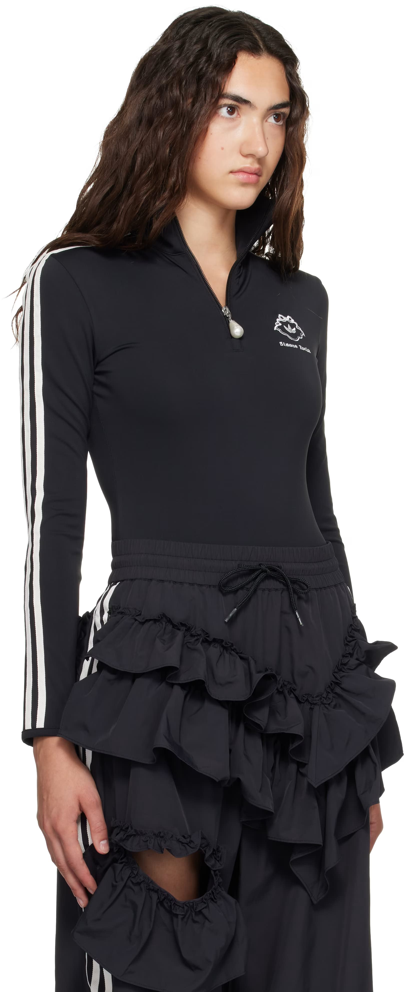 Black adidas Originals Edition Bodysuit 2