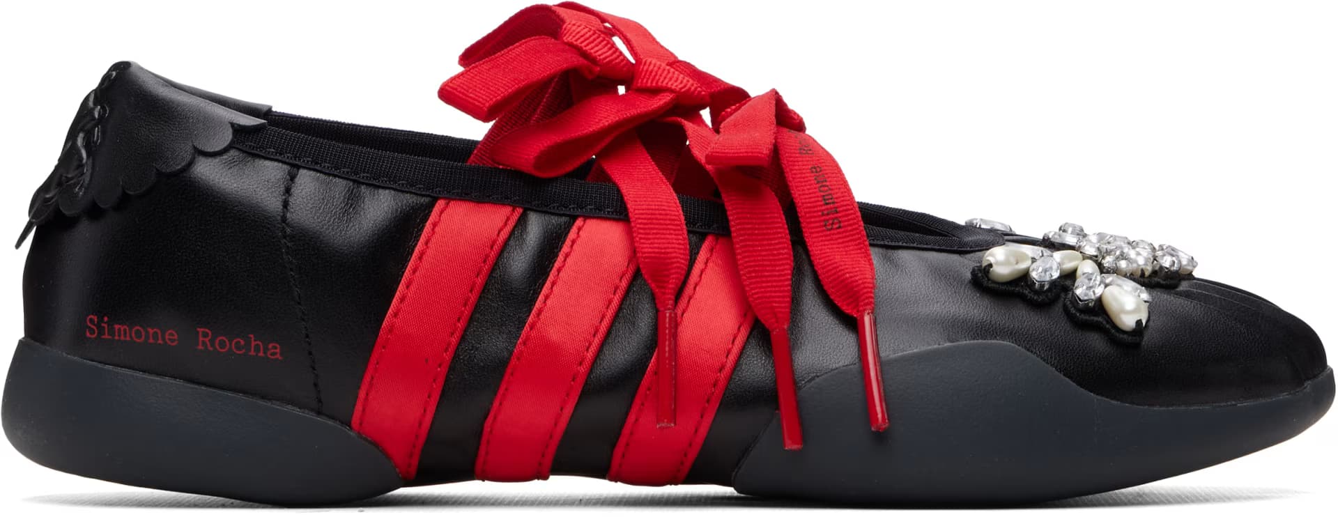 Black adidas Originals Edition Taekwondo Ballerina Sneakers by Adidas