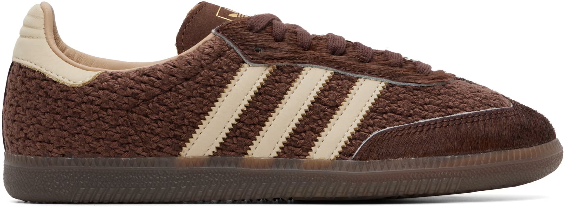 Brown Samba OG Sneakers by Adidas
