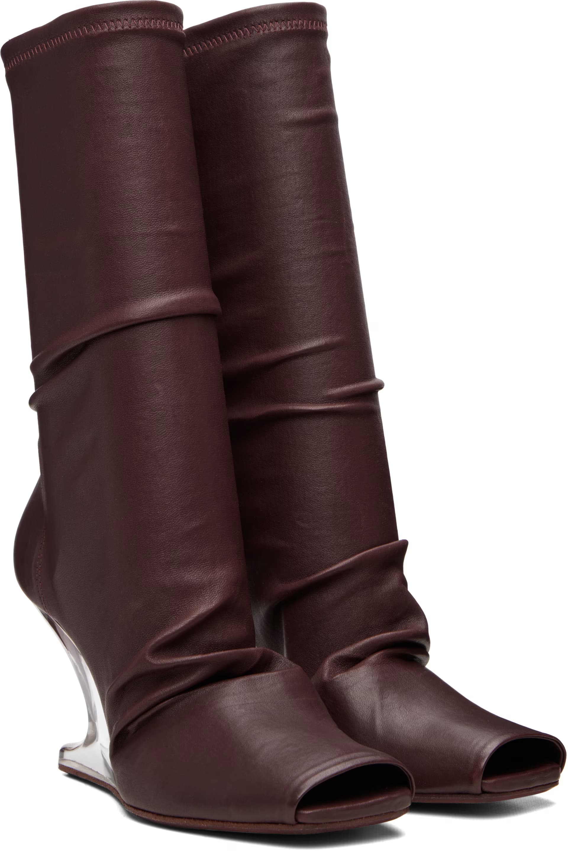 Burgundy Tower Cantilever 8 Boots 4