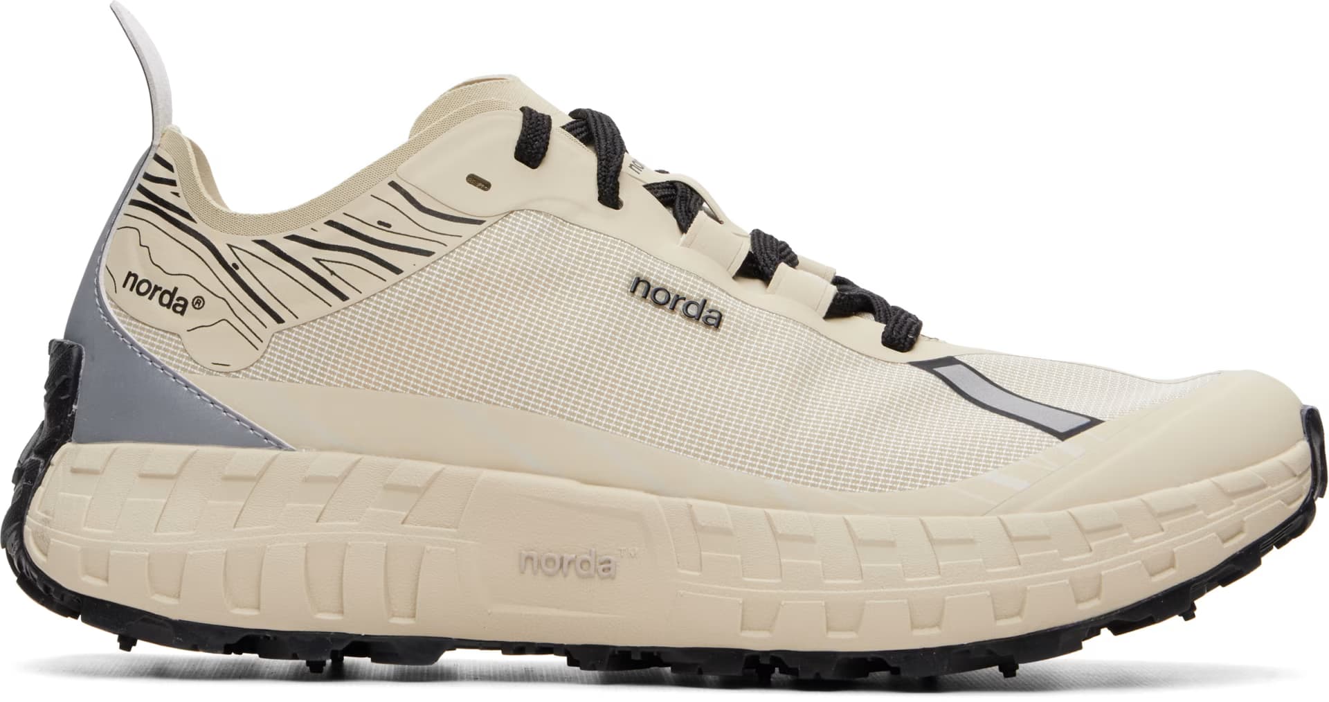 Beige 001A Sneakers by Norda