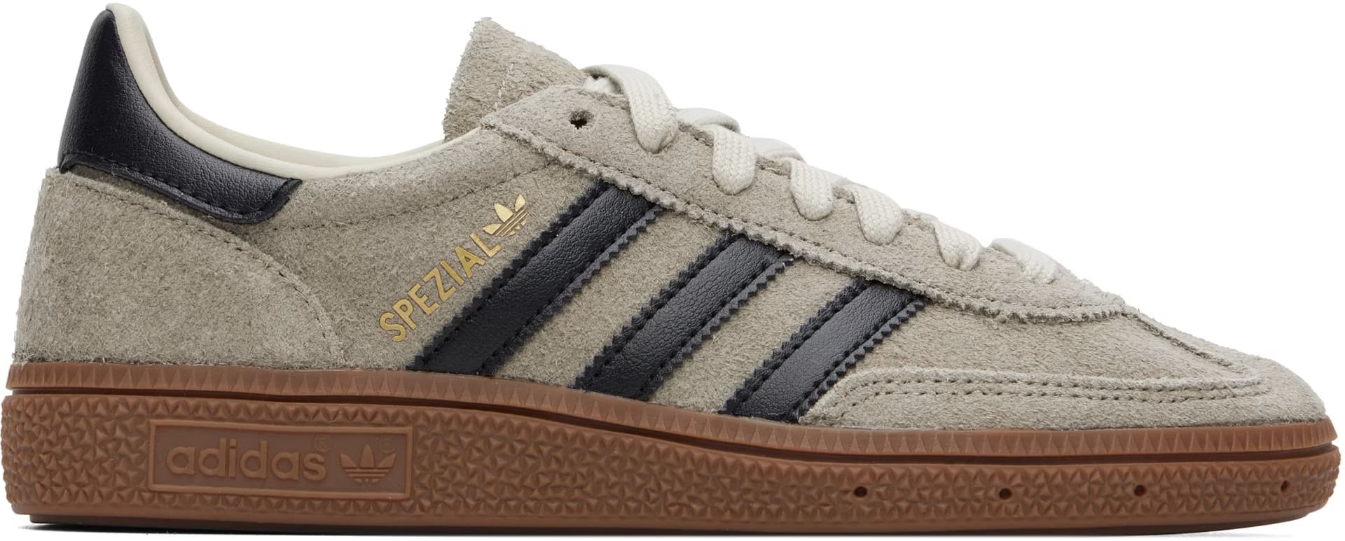 Gray Handball Spezial Sneakers by Adidas
