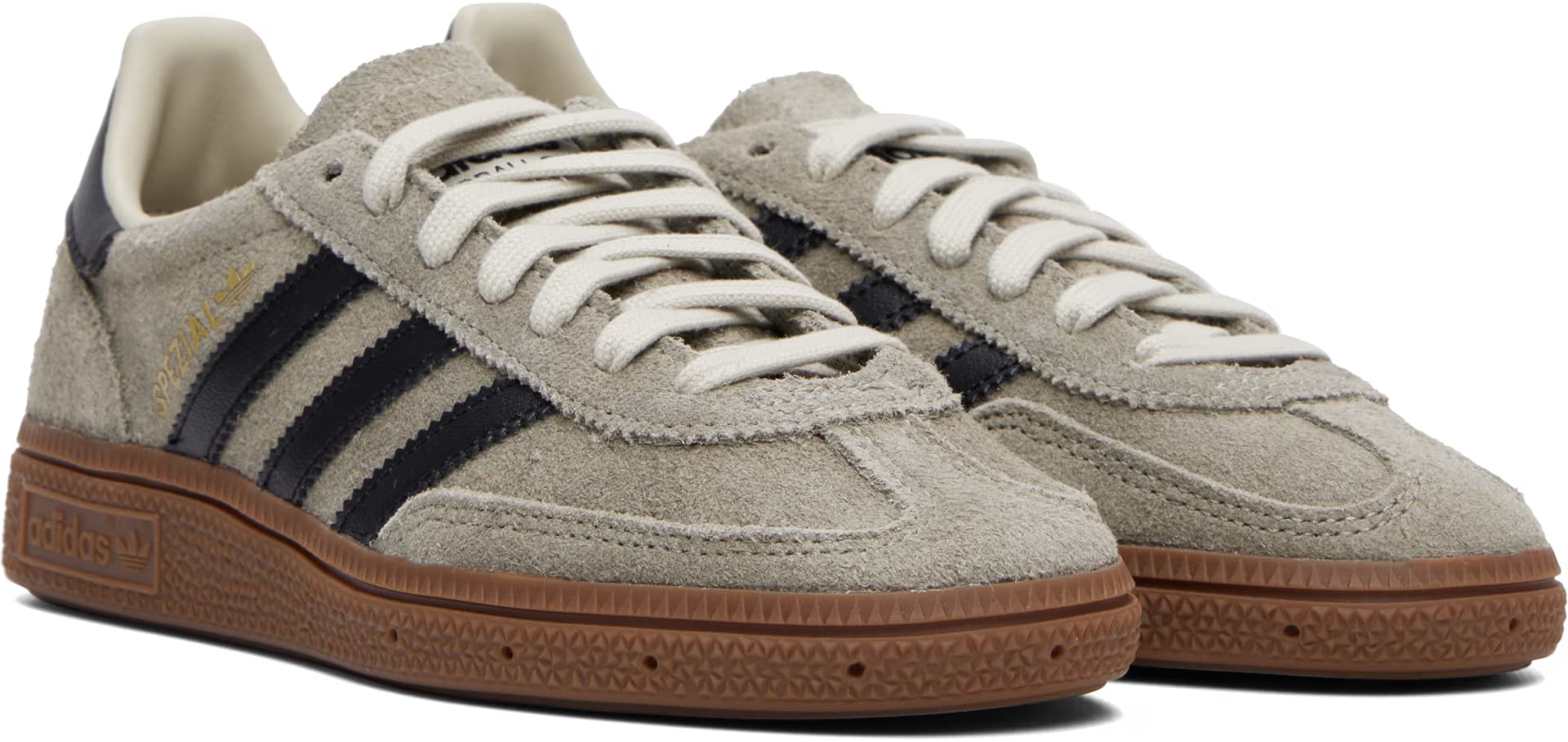 Gray Handball Spezial Sneakers 4