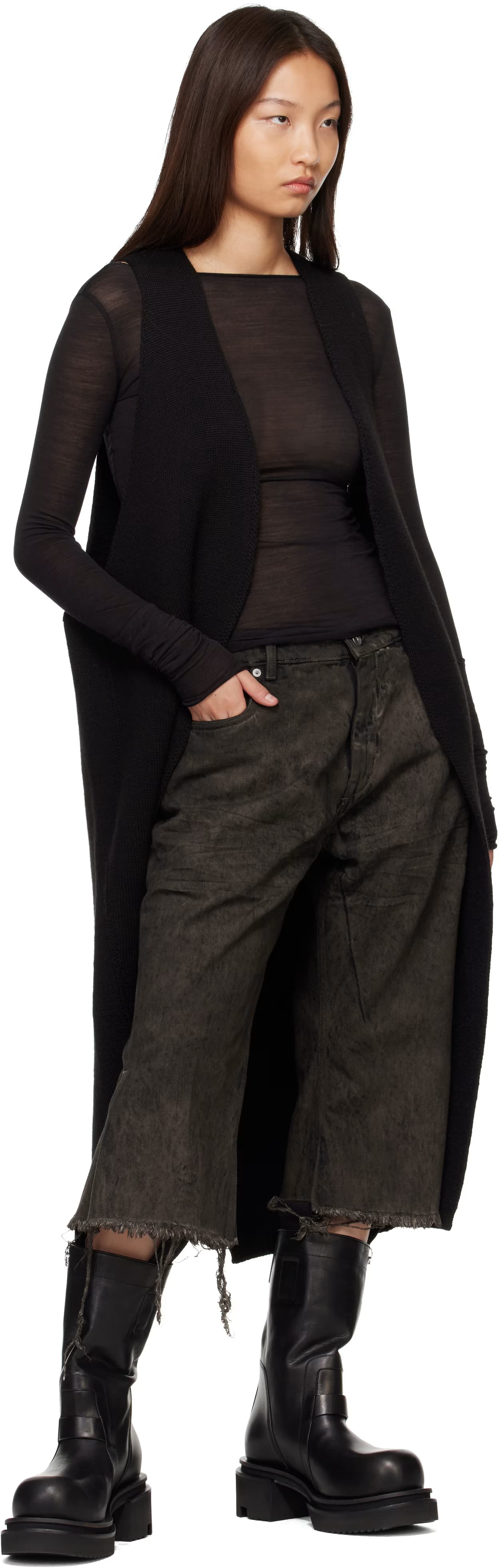 Black Tower Pull On Bogun Boots 5