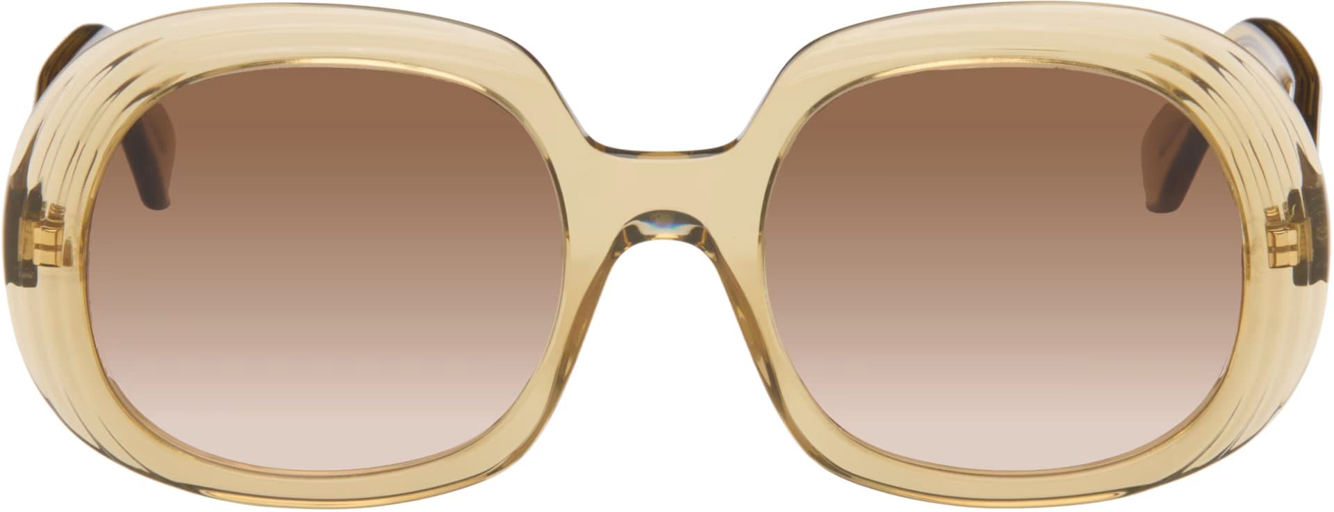 Green Anagram Sunglasses by LOEWE