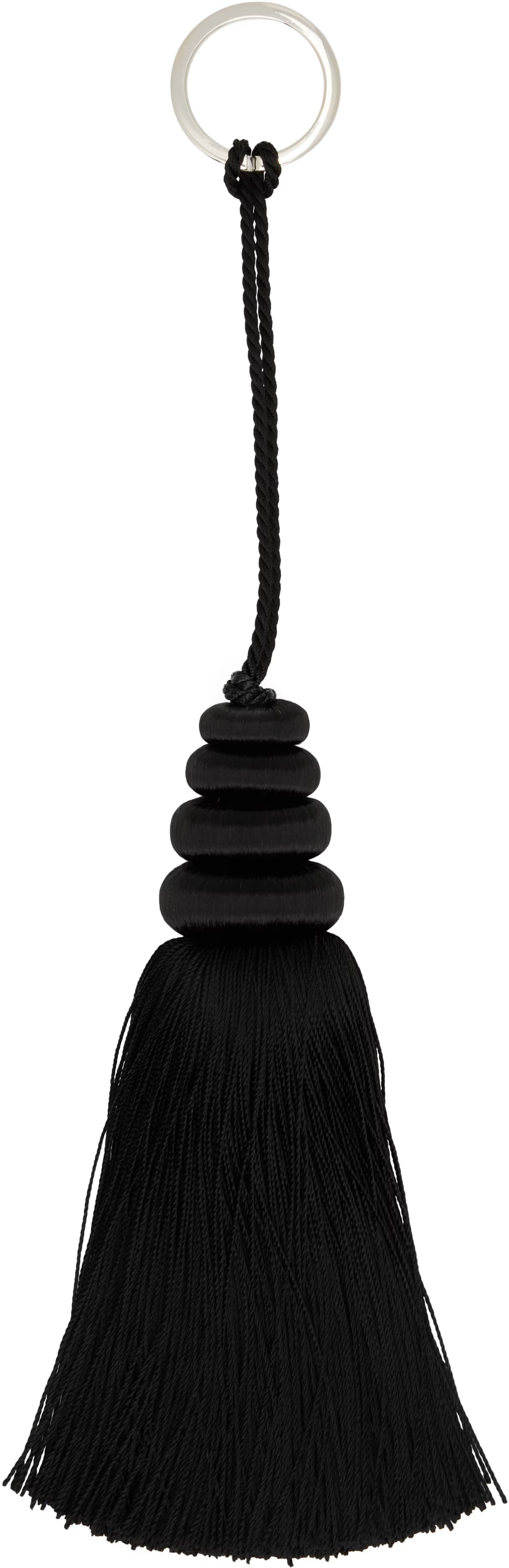 Black Tassel Keychain by Sophie Buhai