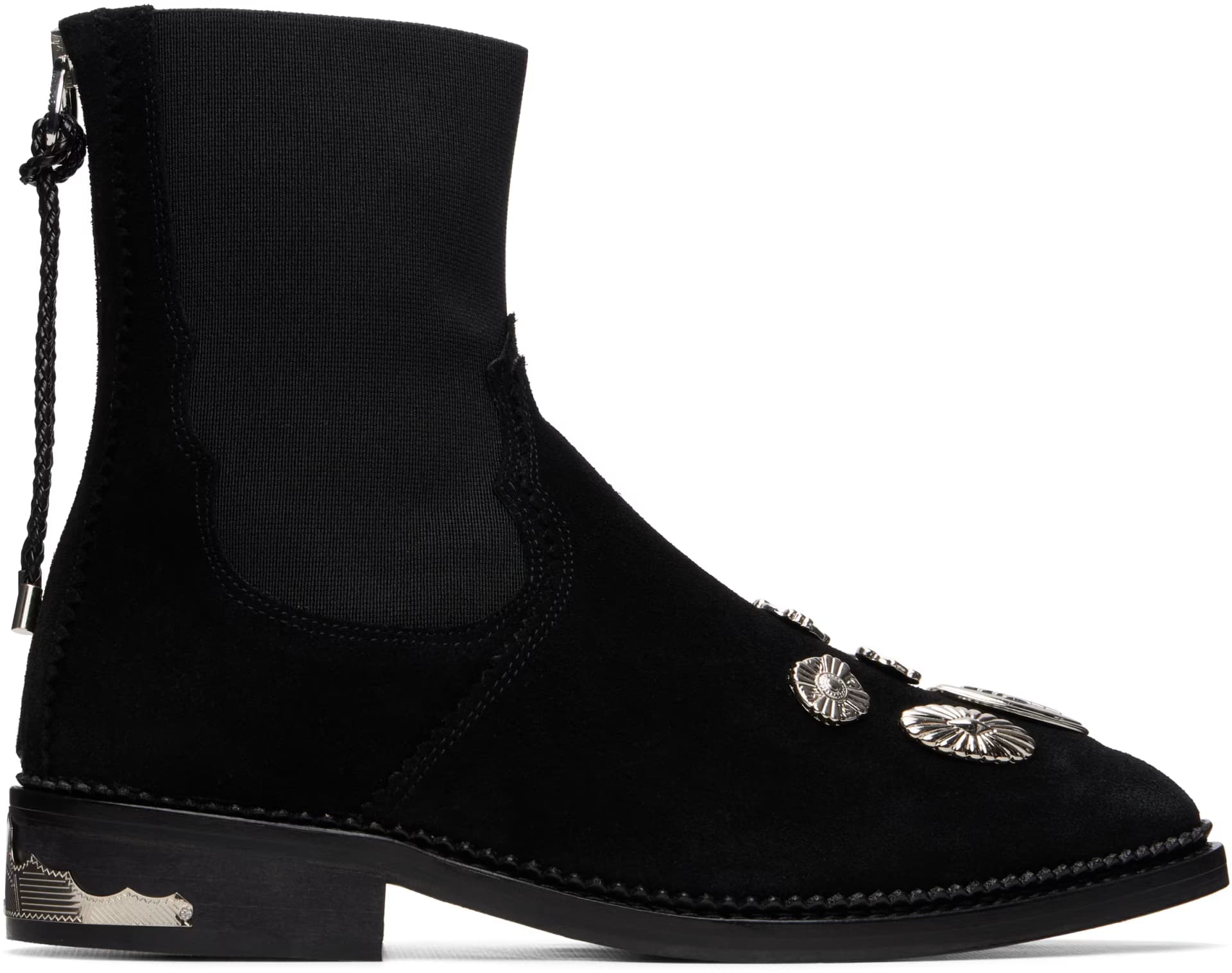 Black Suede Boots by Toga Pulla