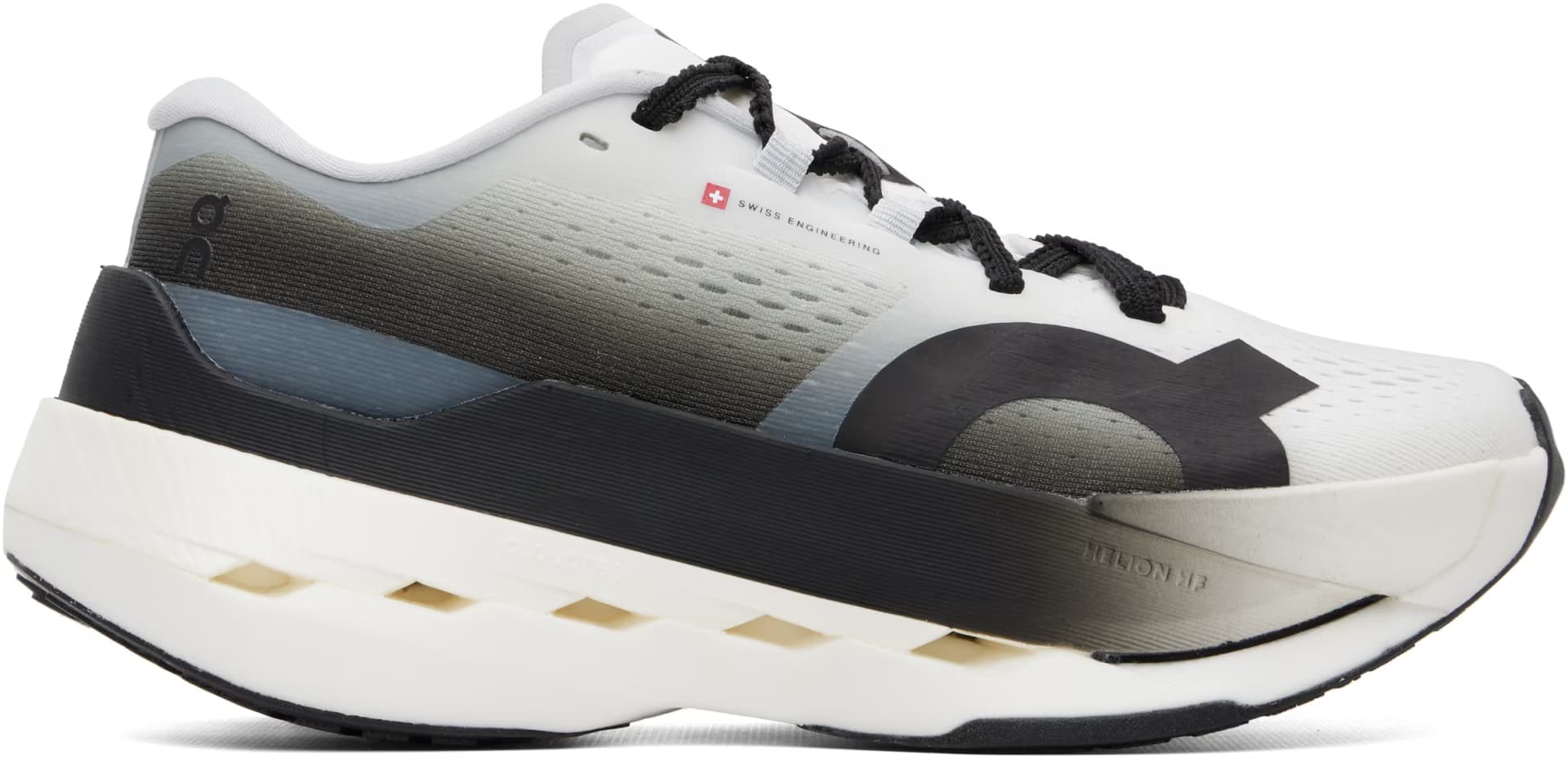White & Black Cloudboom Max Sneakers by On