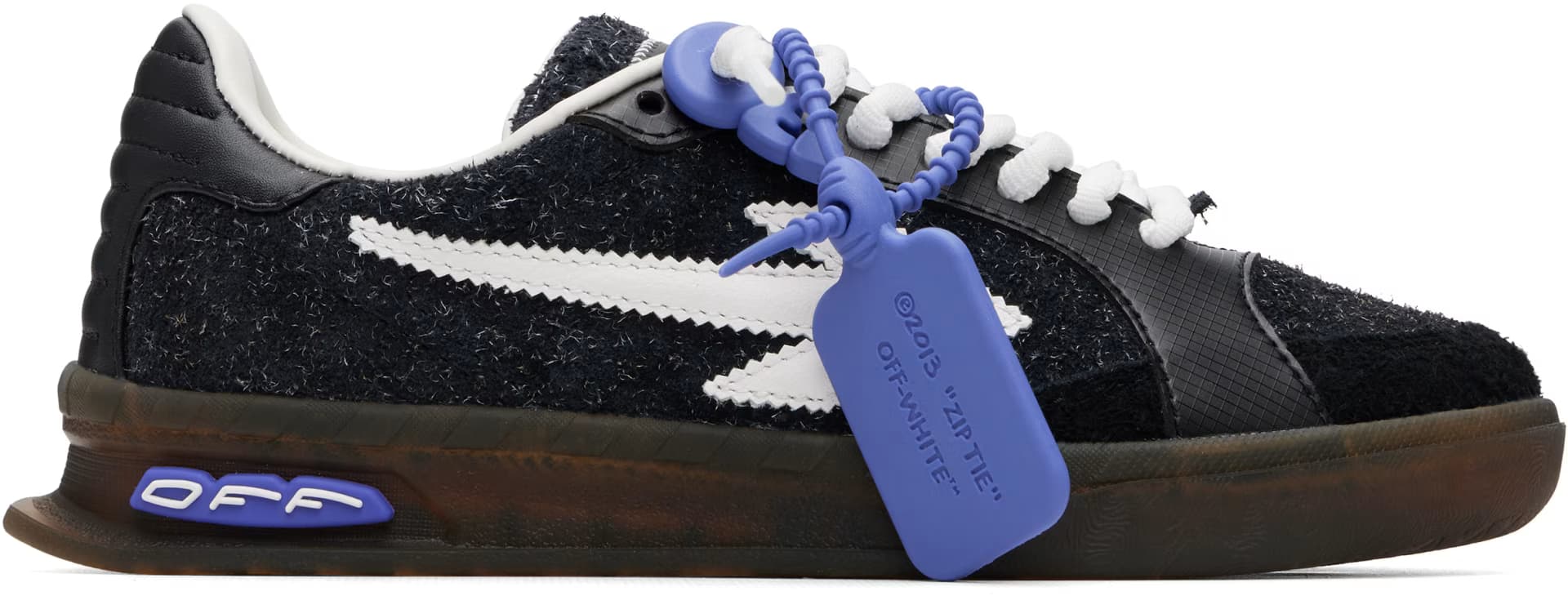 Black & Gray End Of Play Sneakers by Off-White