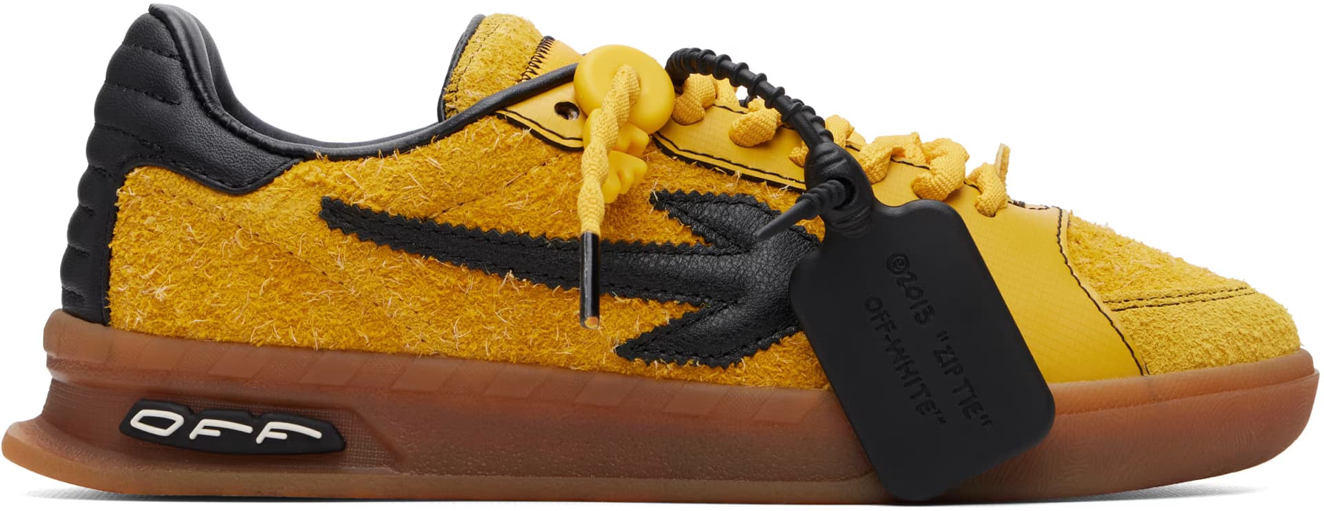 Yellow End Of Play Sneakers by Off-White