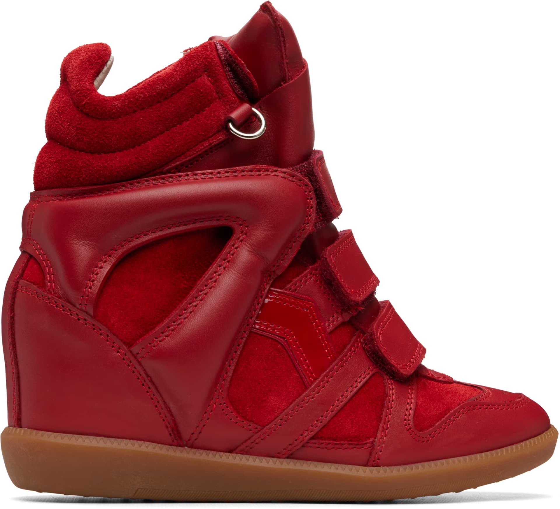 Red Bekett Ring Sneakers by Isabel Marant