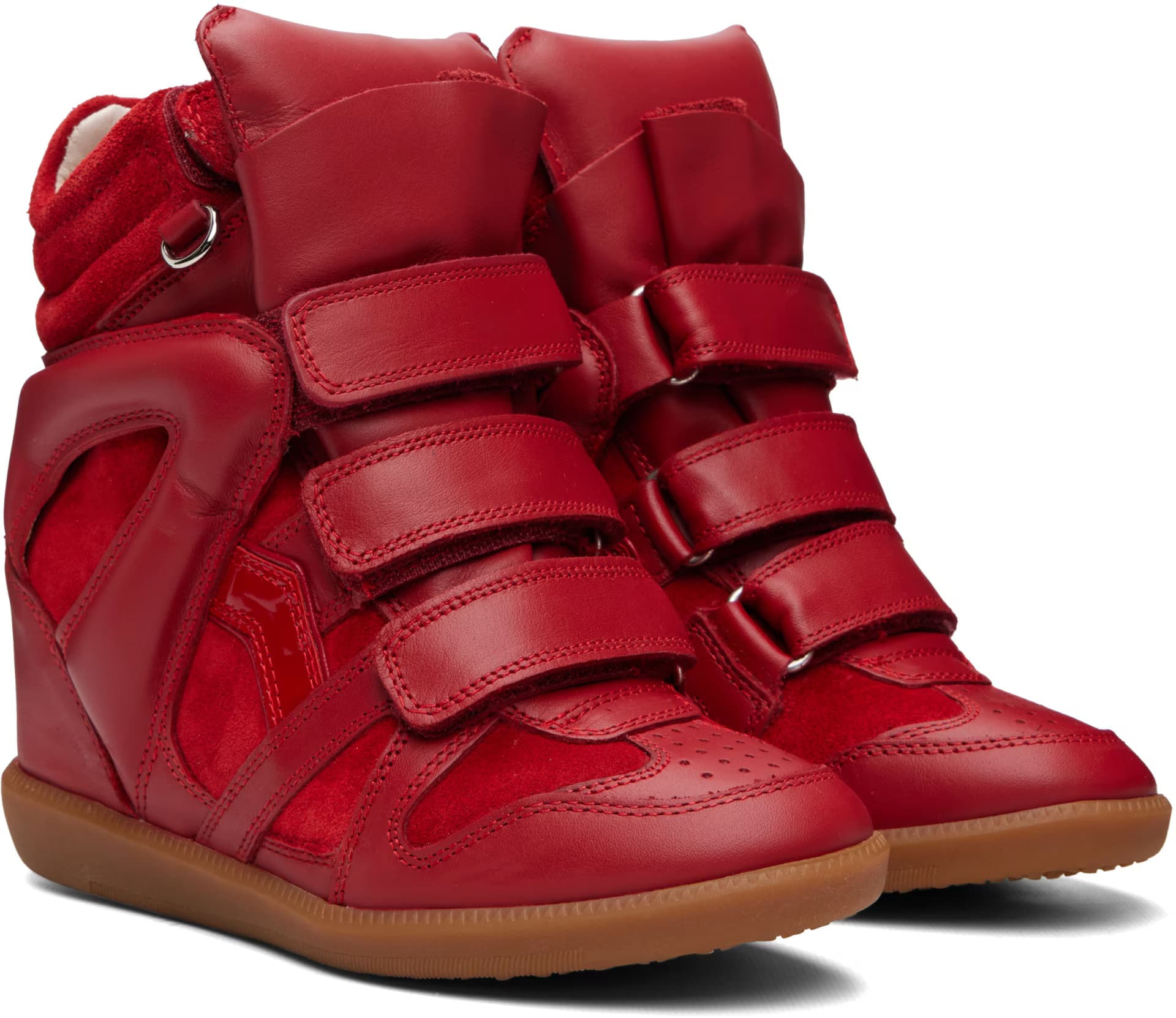 Red Bekett Ring Sneakers 4