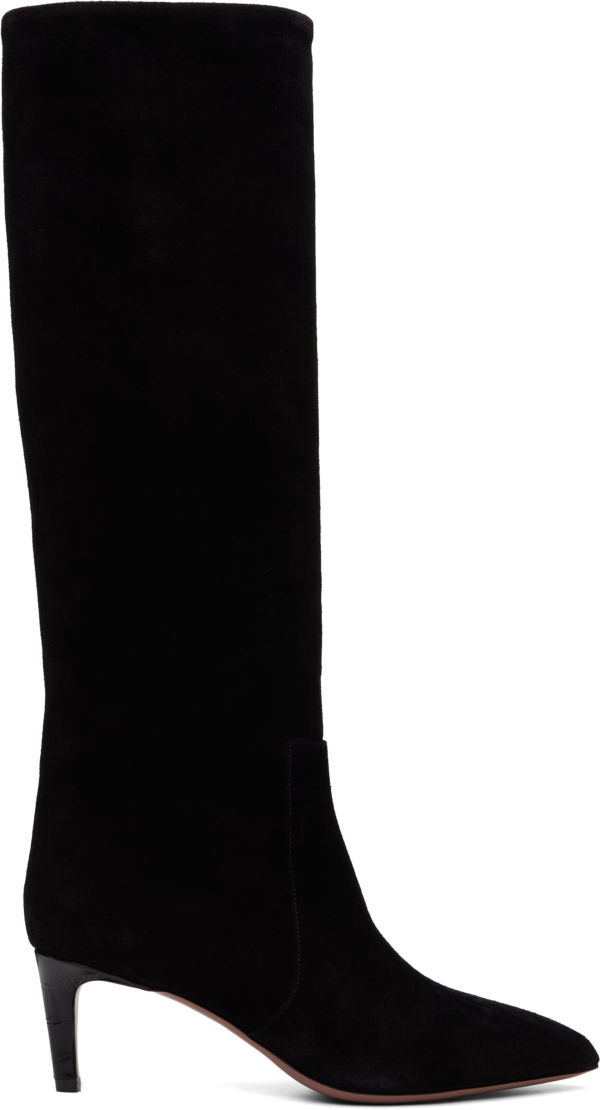 Black Stiletto 60 Boots by Paris Texas
