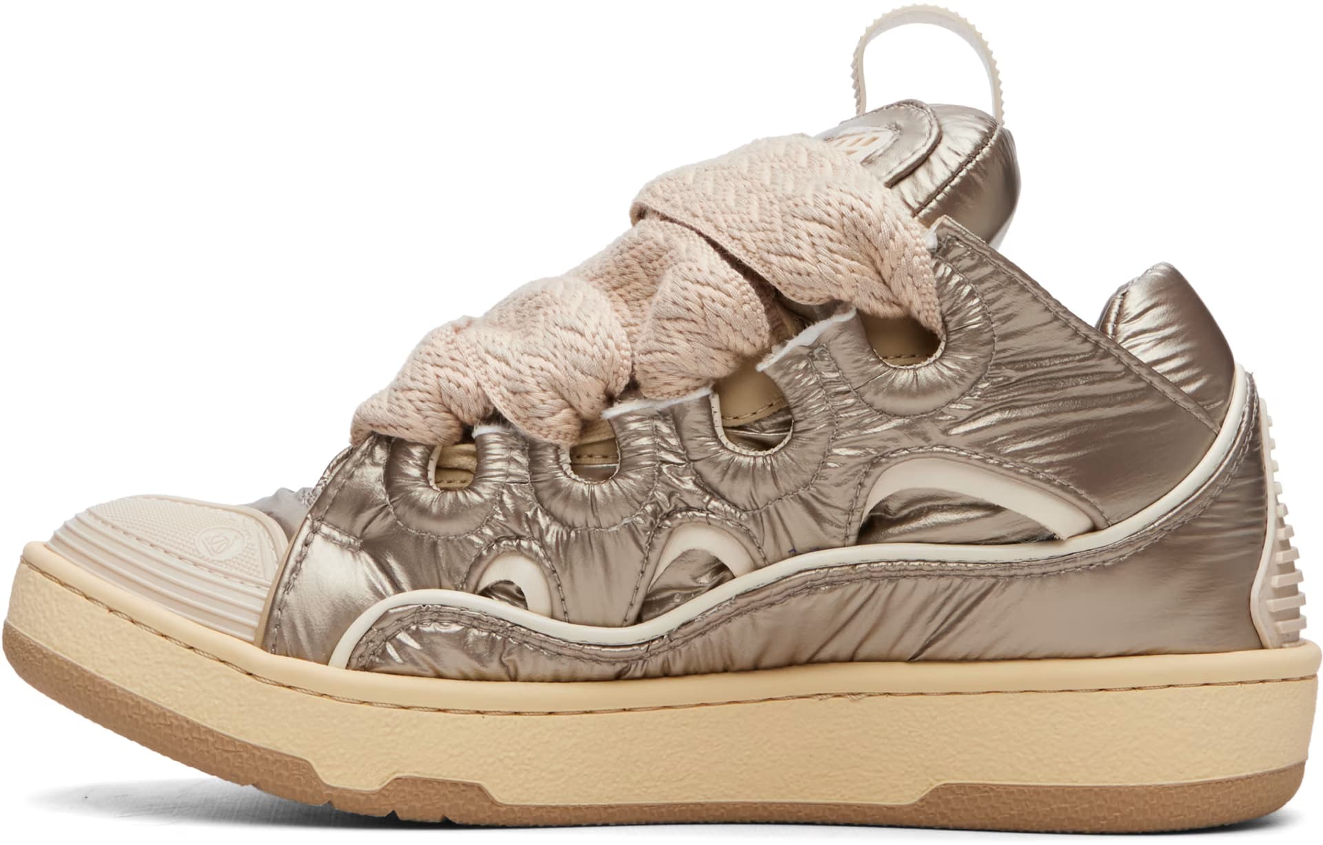 Yellow Curb Sneakers by Lanvin
