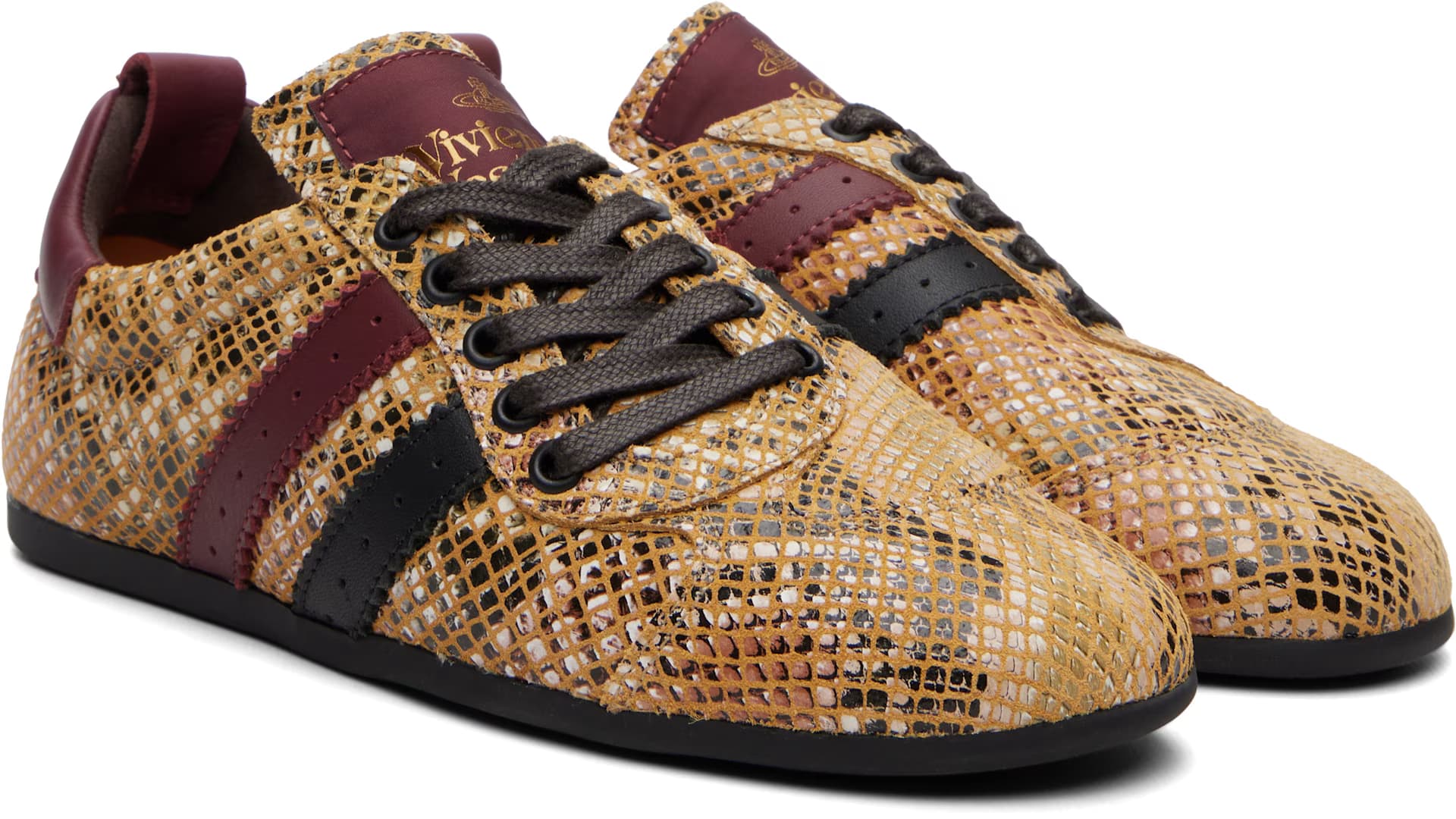Multicolor Drunken Sneakers by Vivienne Westwood